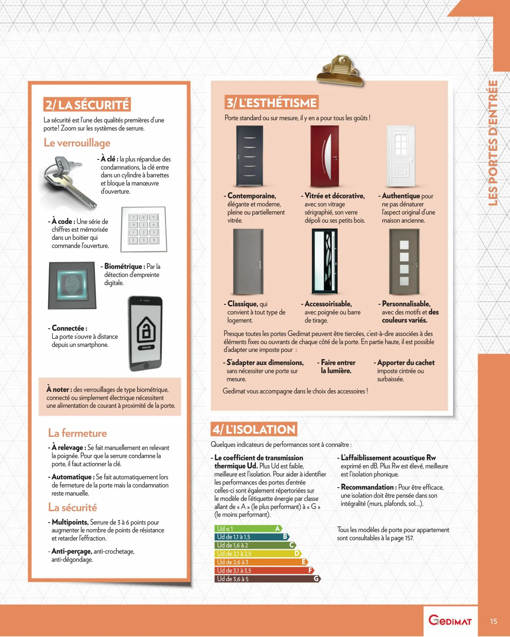 Catalogue Menuiseries Interieures & Exterieures 2022, page 00015