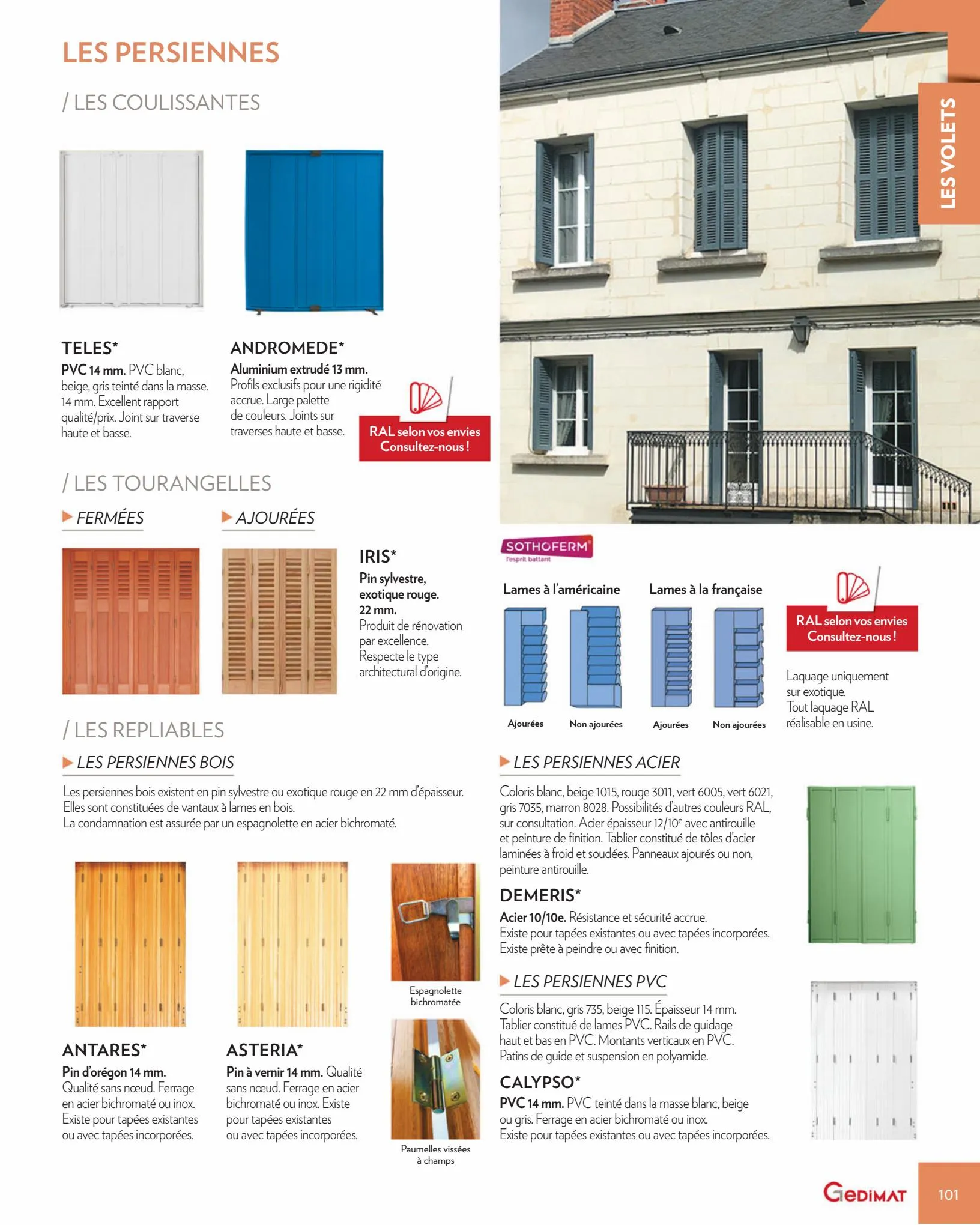 Catalogue Menuiseries Interieures & Exterieures 2022, page 00101