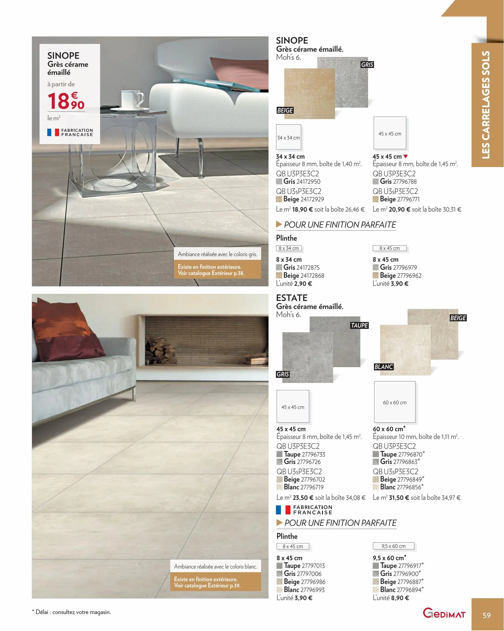 Catalogue Sols & Murs Interieurs 2022, page 00059