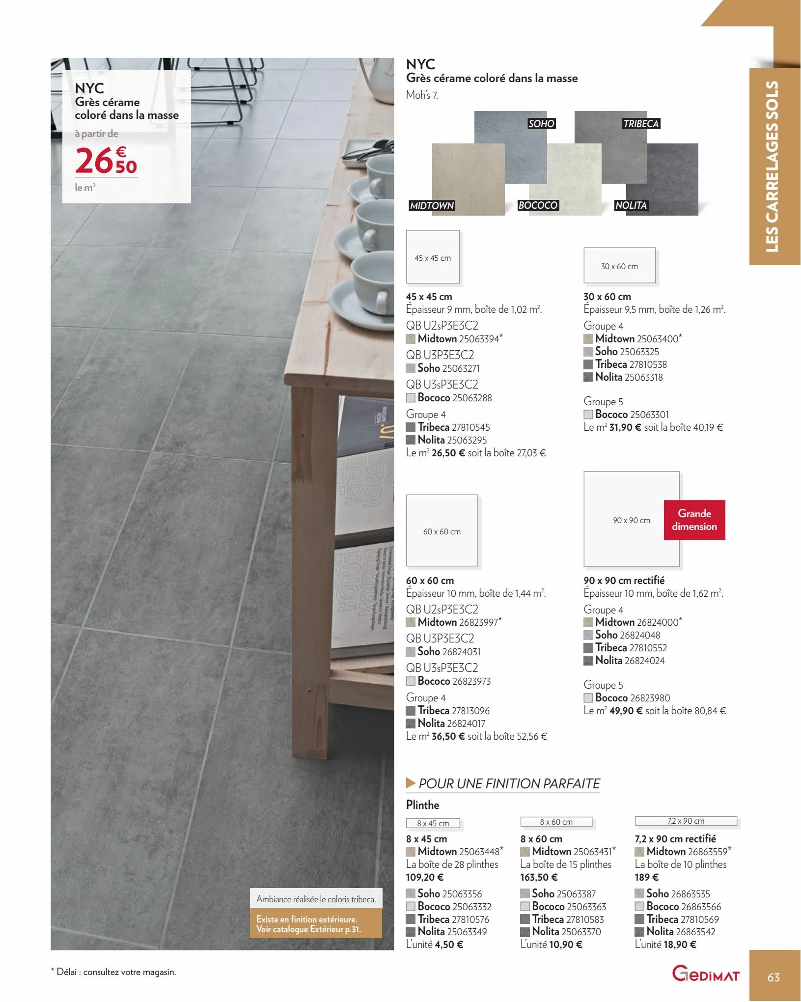 Catalogue Sols & Murs Interieurs 2022, page 00063