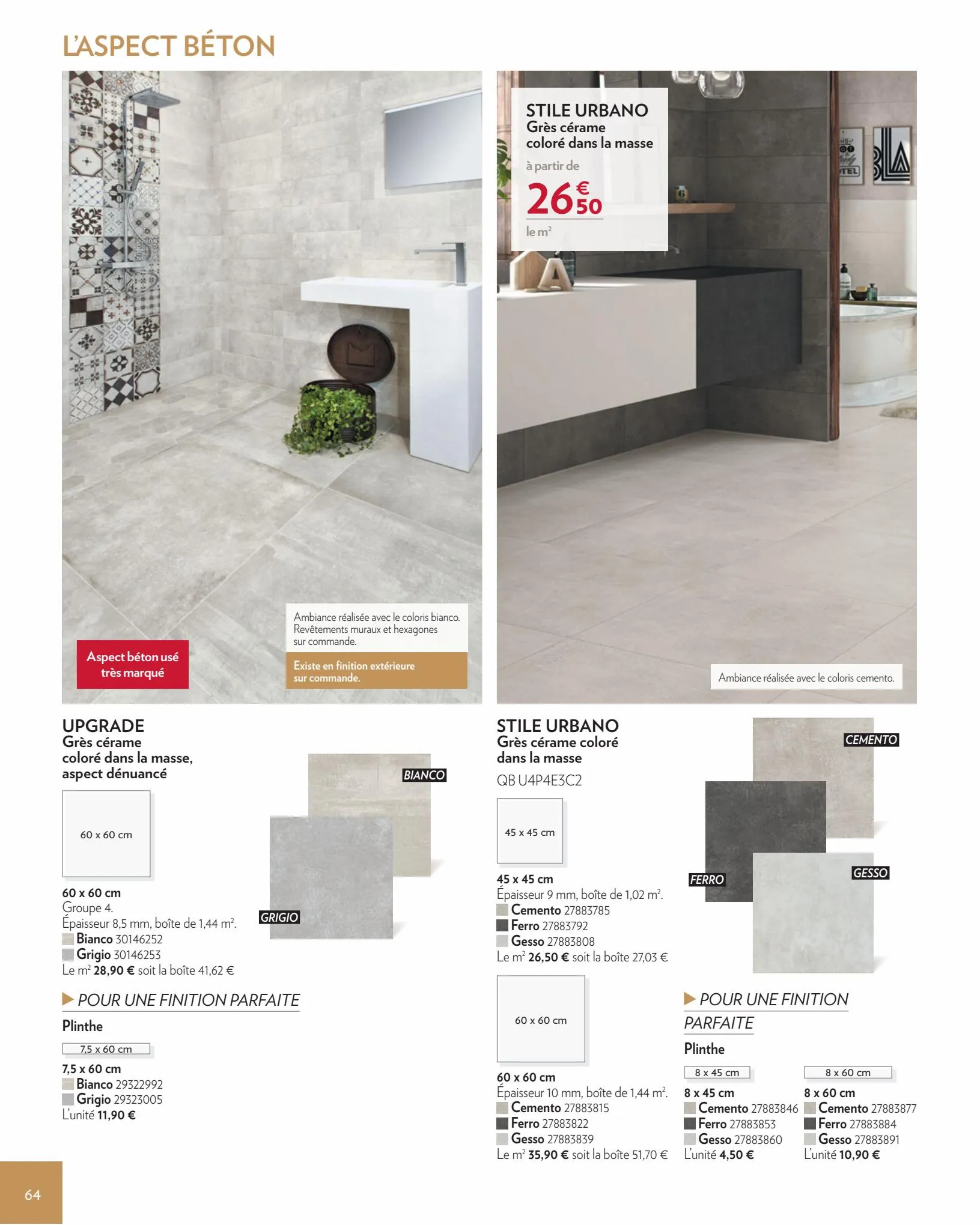 Catalogue Sols & Murs Interieurs 2022, page 00064