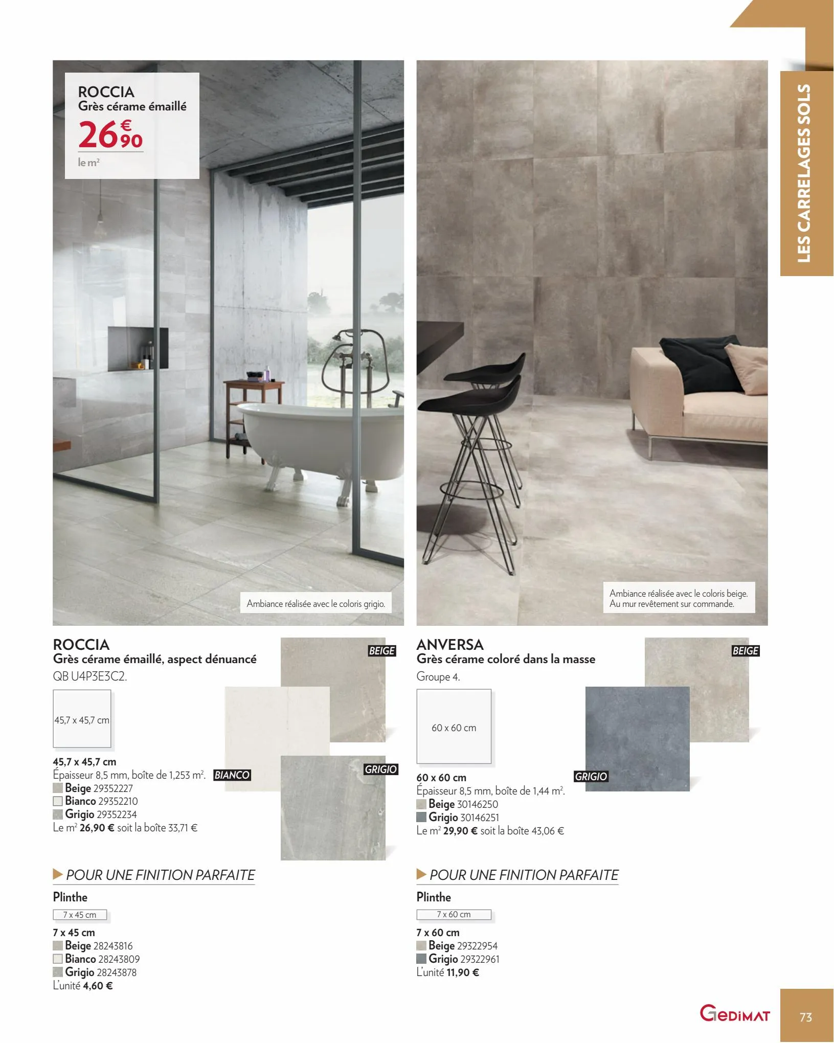 Catalogue Sols & Murs Interieurs 2022, page 00073