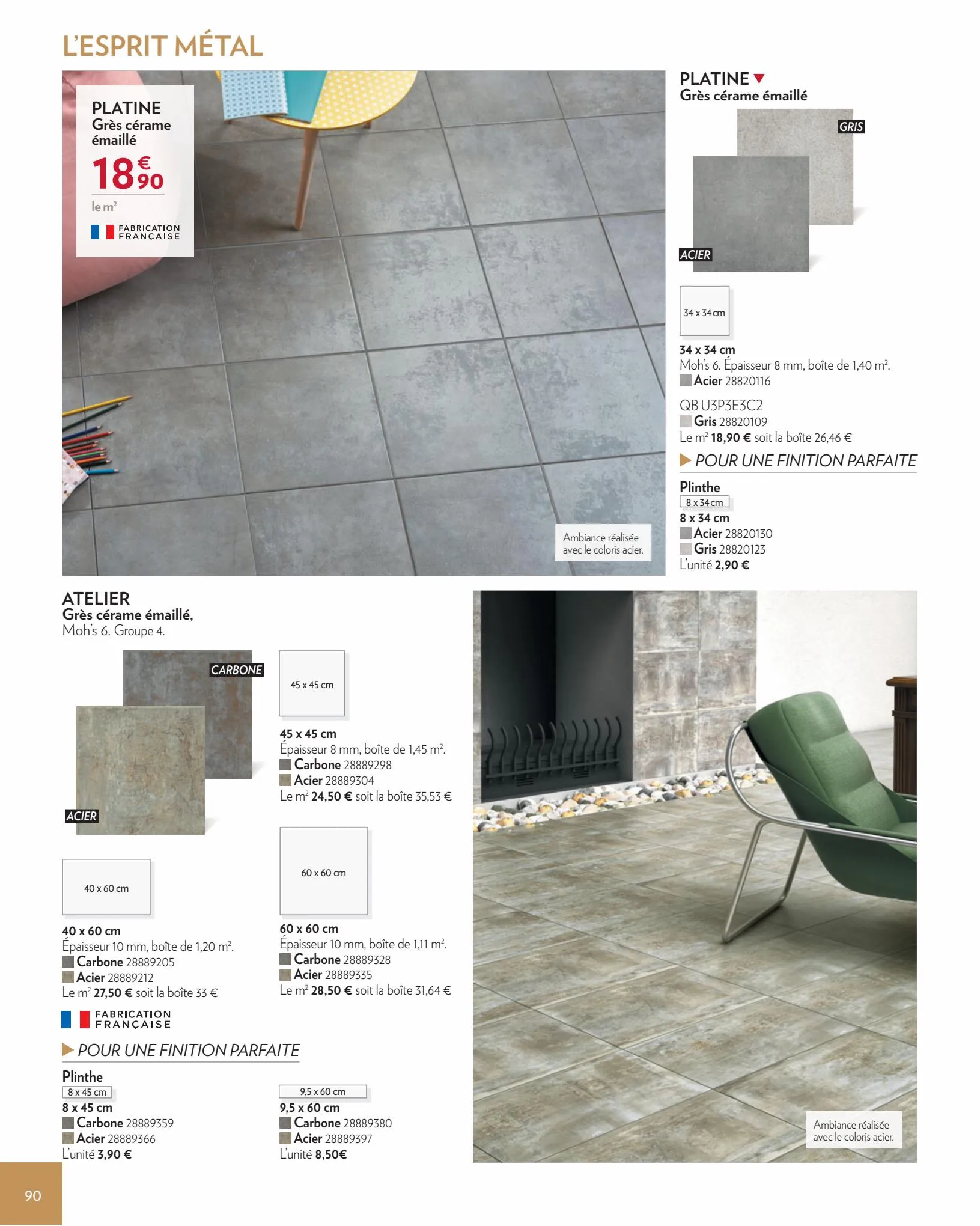 Catalogue Sols & Murs Interieurs 2022, page 00090