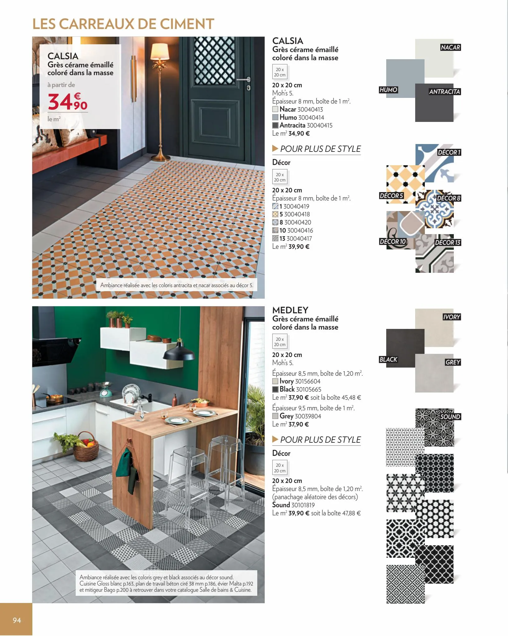 Catalogue Sols & Murs Interieurs 2022, page 00094