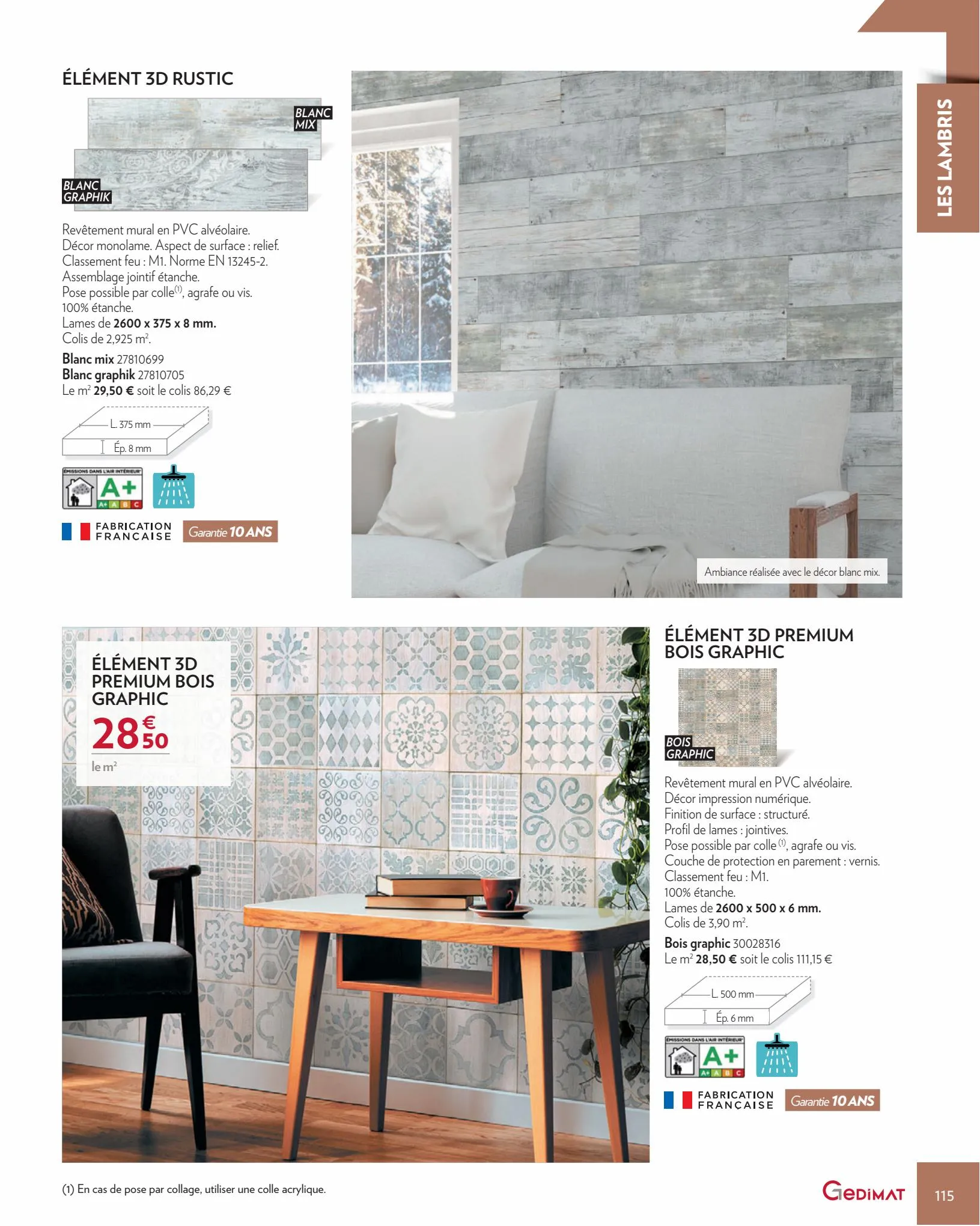 Catalogue Sols & Murs Interieurs 2022, page 00115