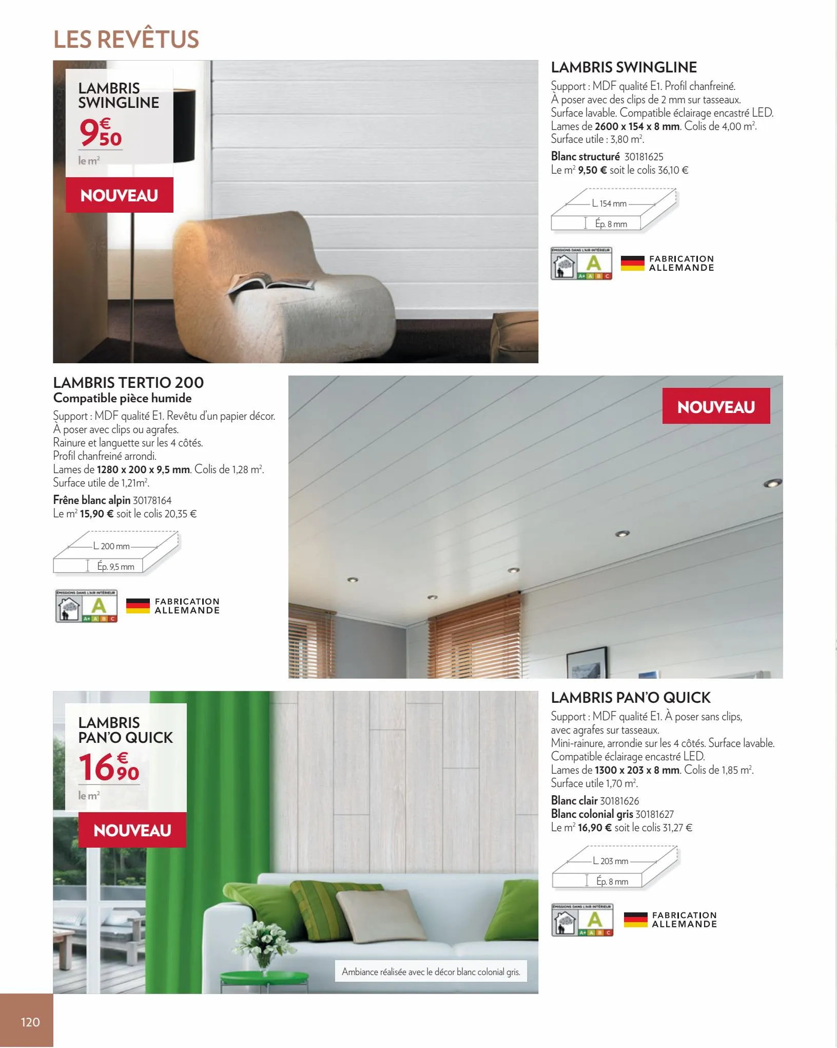 Catalogue Sols & Murs Interieurs 2022, page 00120