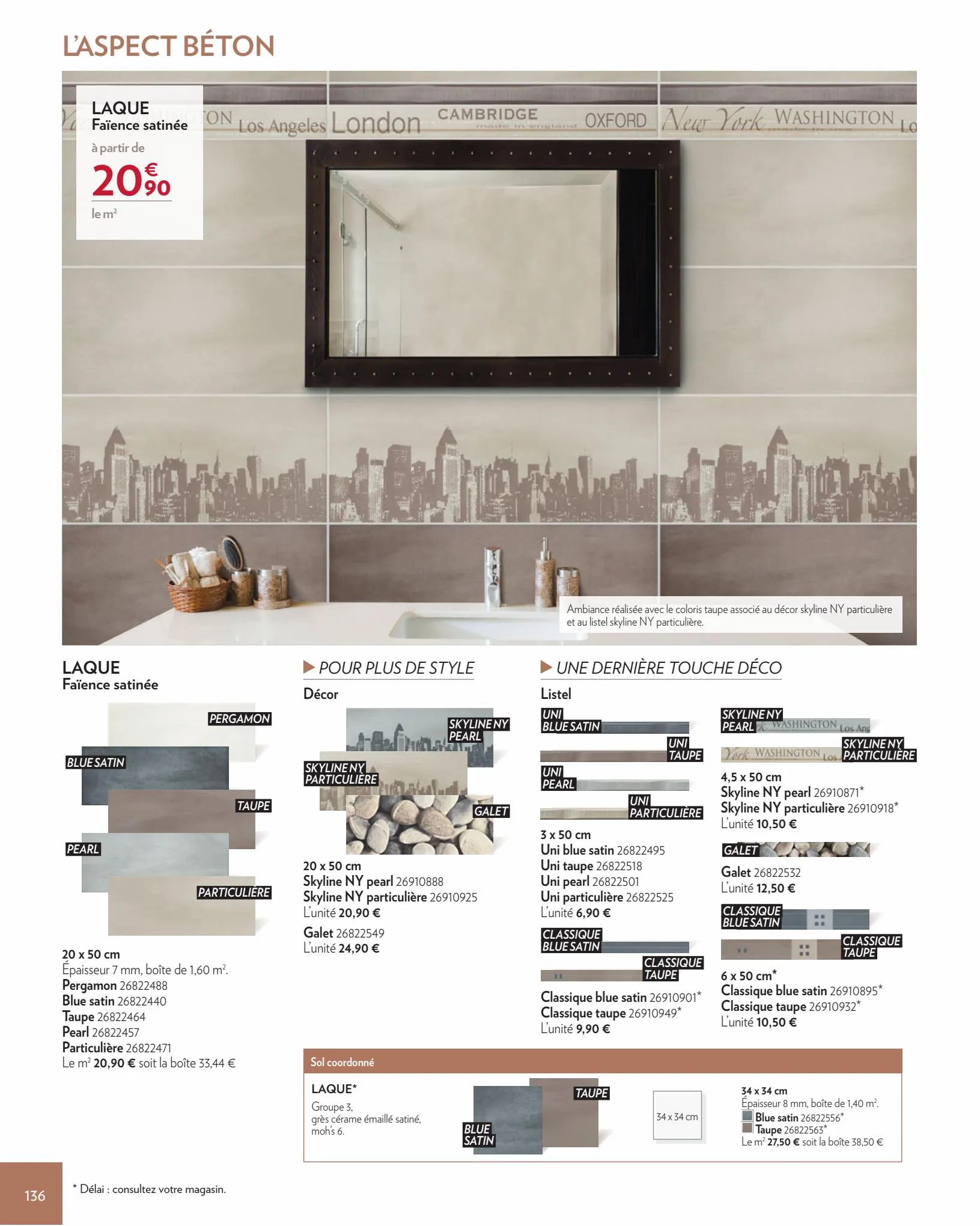 Catalogue Sols & Murs Interieurs 2022, page 00136