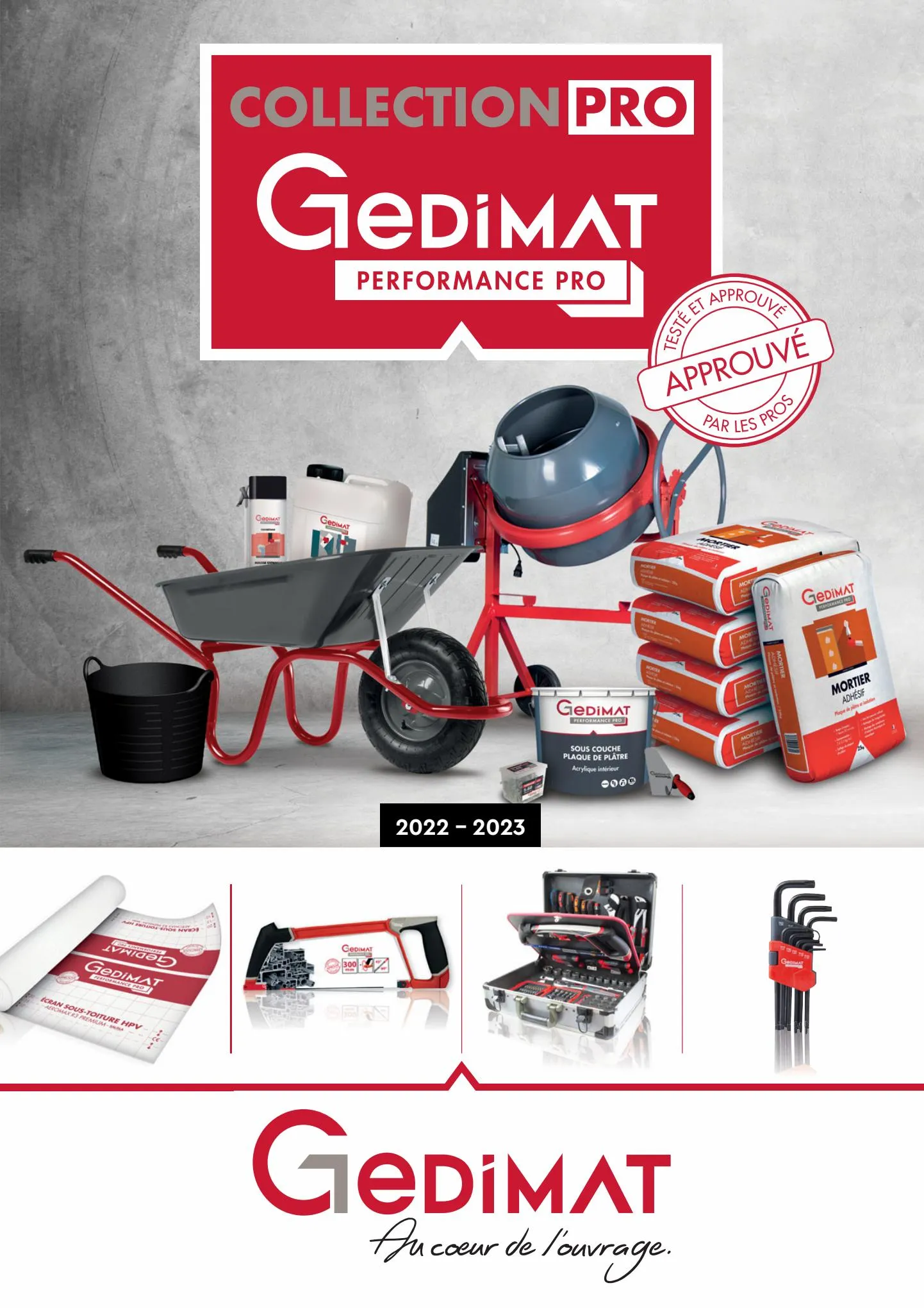 Catalogue Catalogue Gedimat Espace Pro 22/23, page 00001