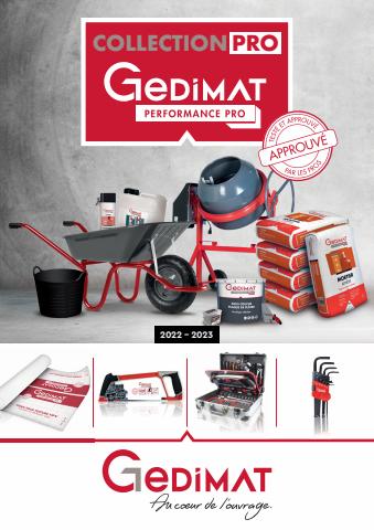 Catalogue Gedimat Espace Pro 22/23