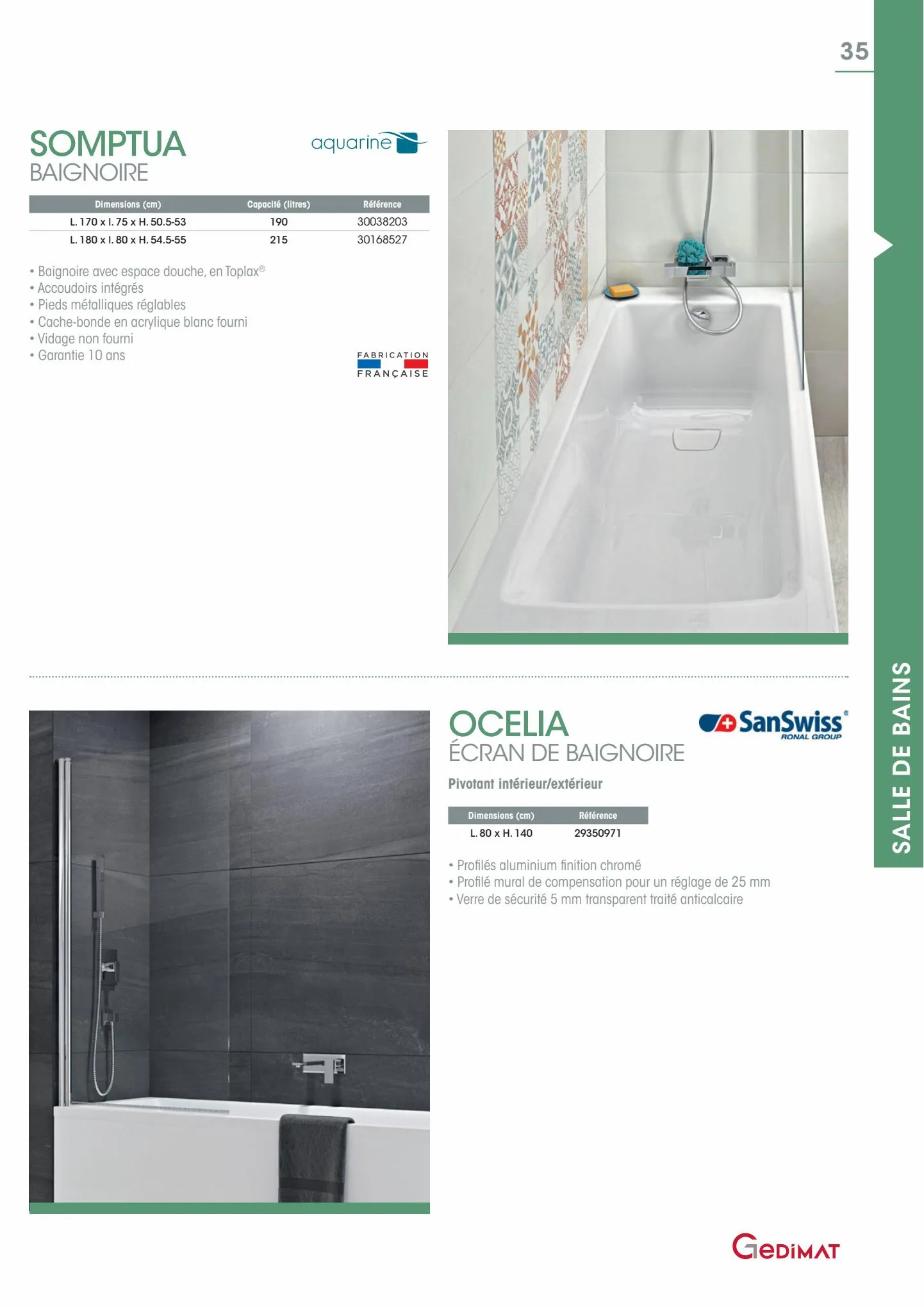 Catalogue Collection exclusive salle de bains, page 00035