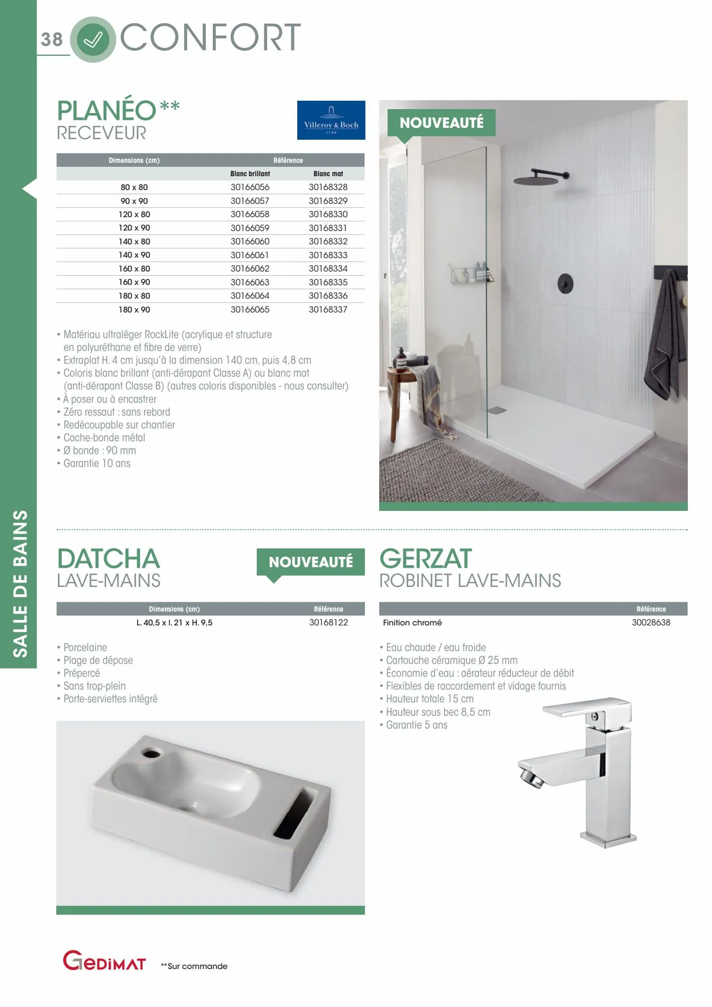 Catalogue Collection exclusive salle de bains, page 00038