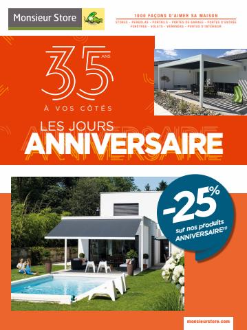 Catalogue Monsieur Store | -25 % sur nos produits ANNIVERSAIRE | 18/03/2022 - 31/05/2022