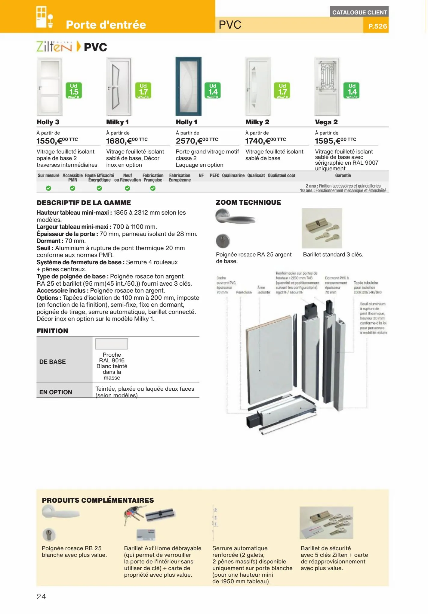 Catalogue Guide Expert Menuiserie 2022, page 00024