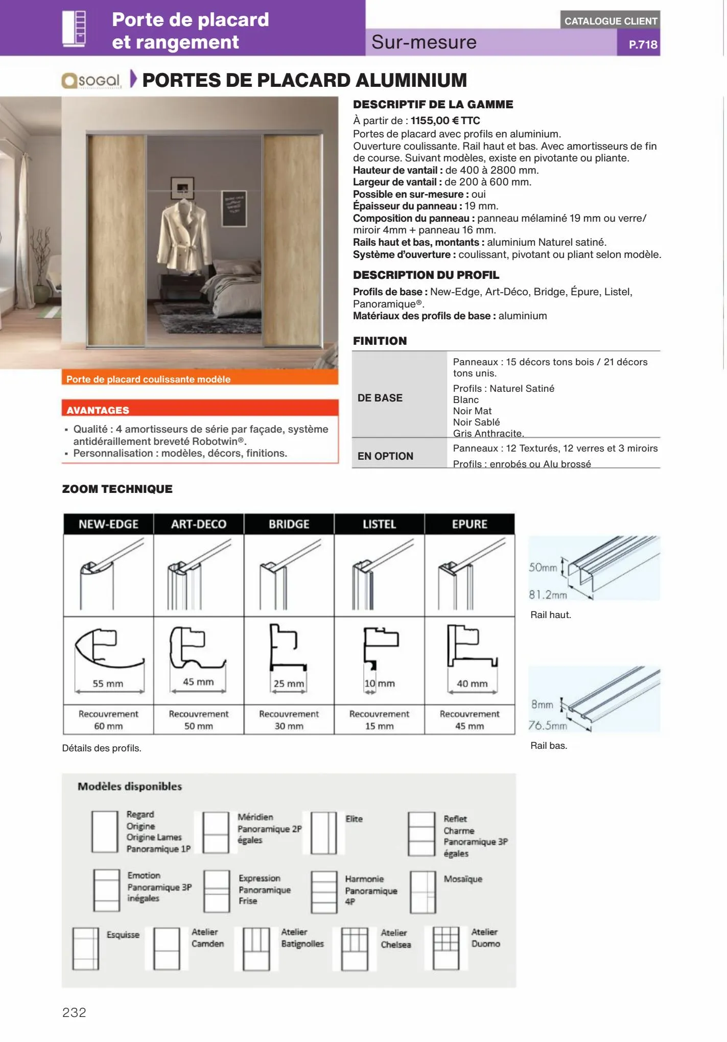 Catalogue Guide Expert Menuiserie 2022, page 00232