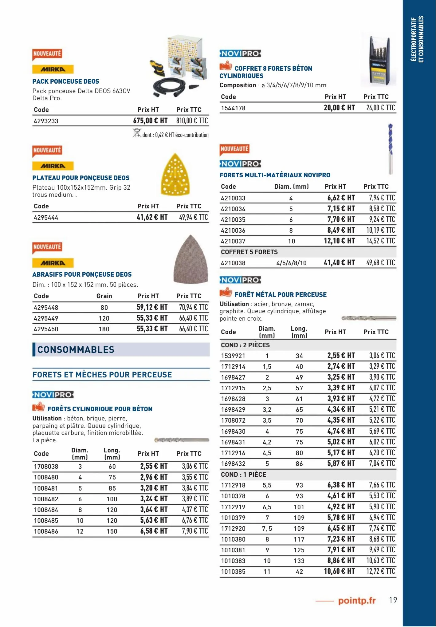 Catalogue Matériaux et Outillage, page 00019