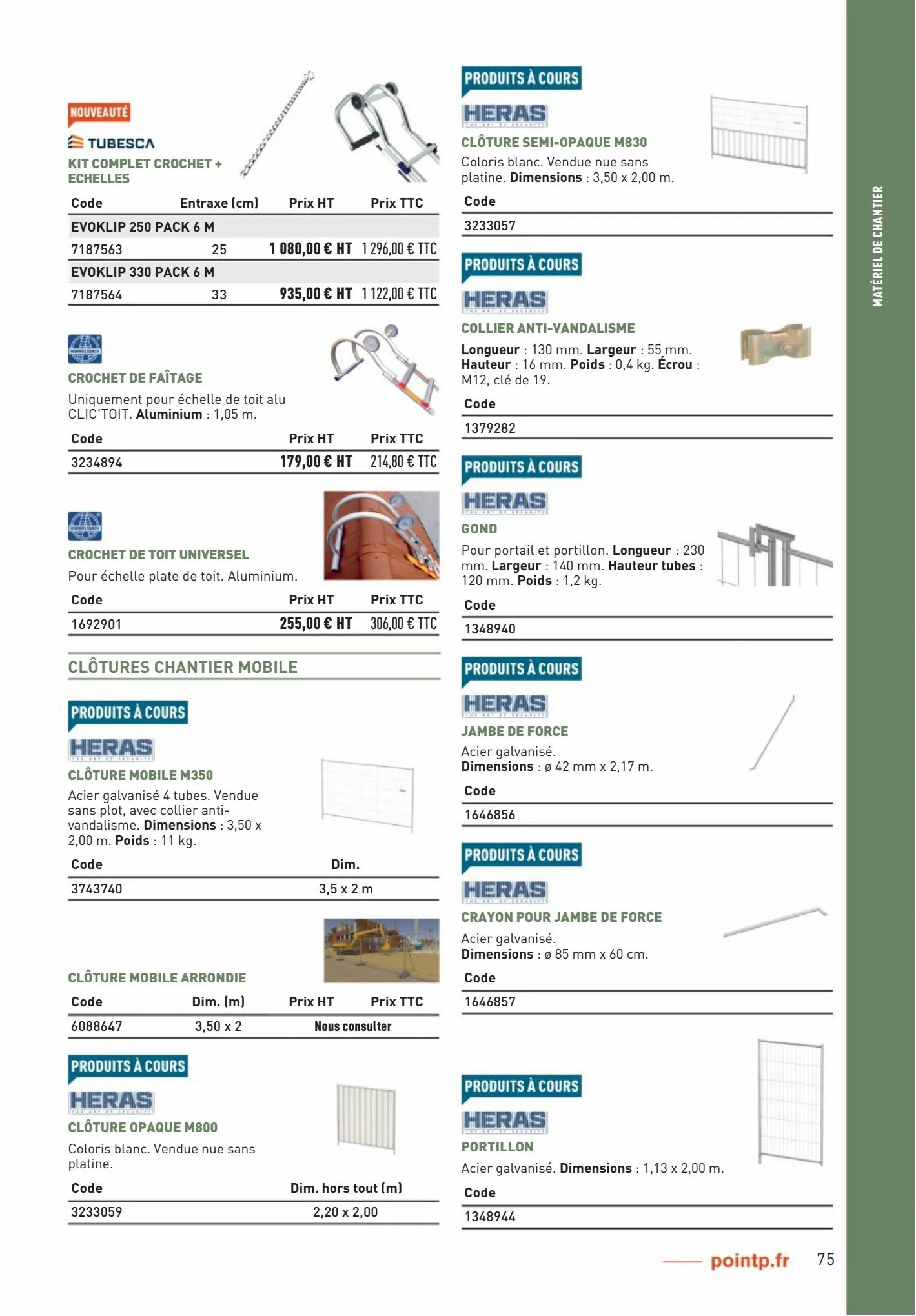 Catalogue Matériaux et Outillage, page 00075