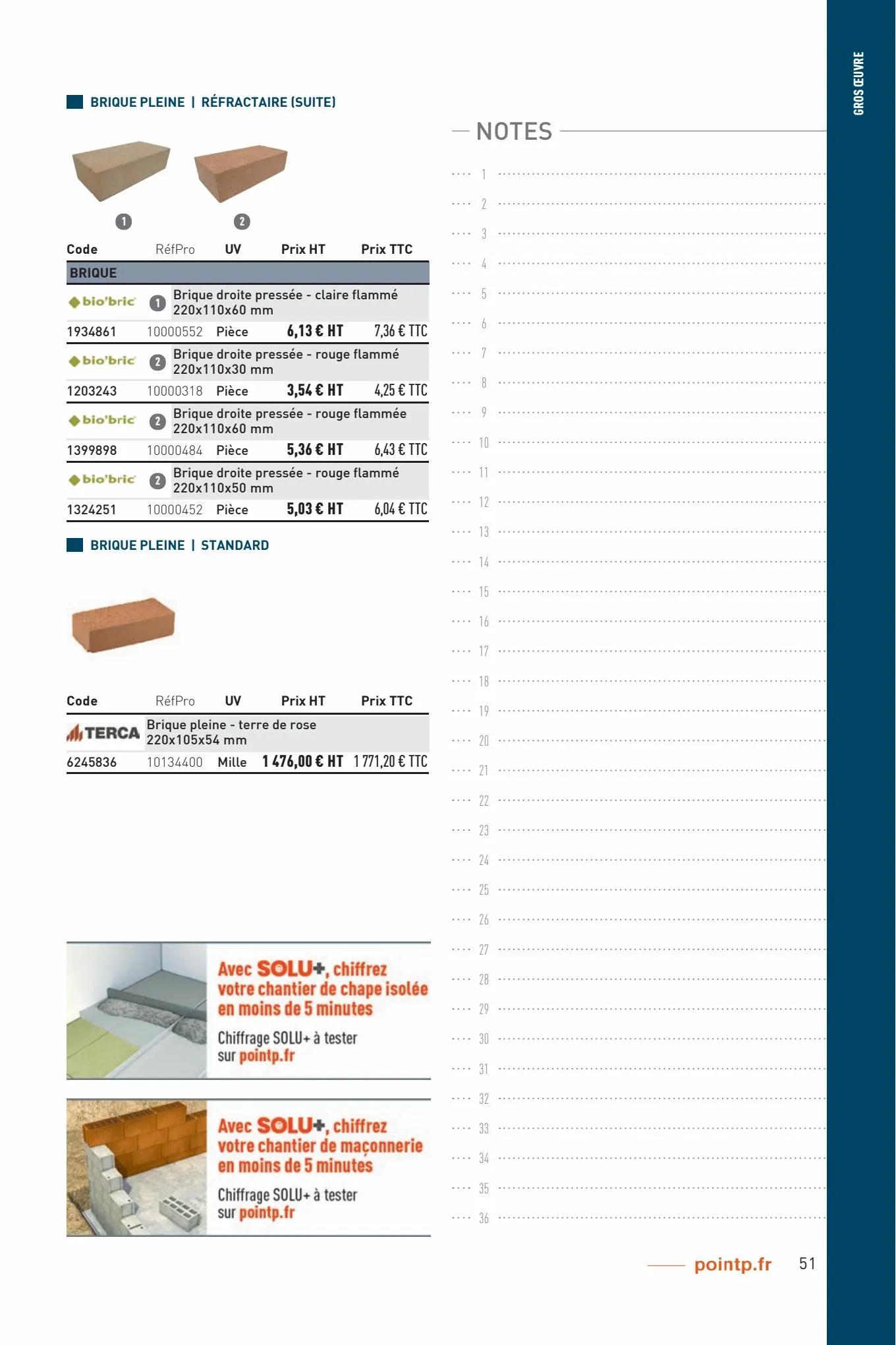 Catalogue Catalogues Matériaux et Outillage 2023, page 00051