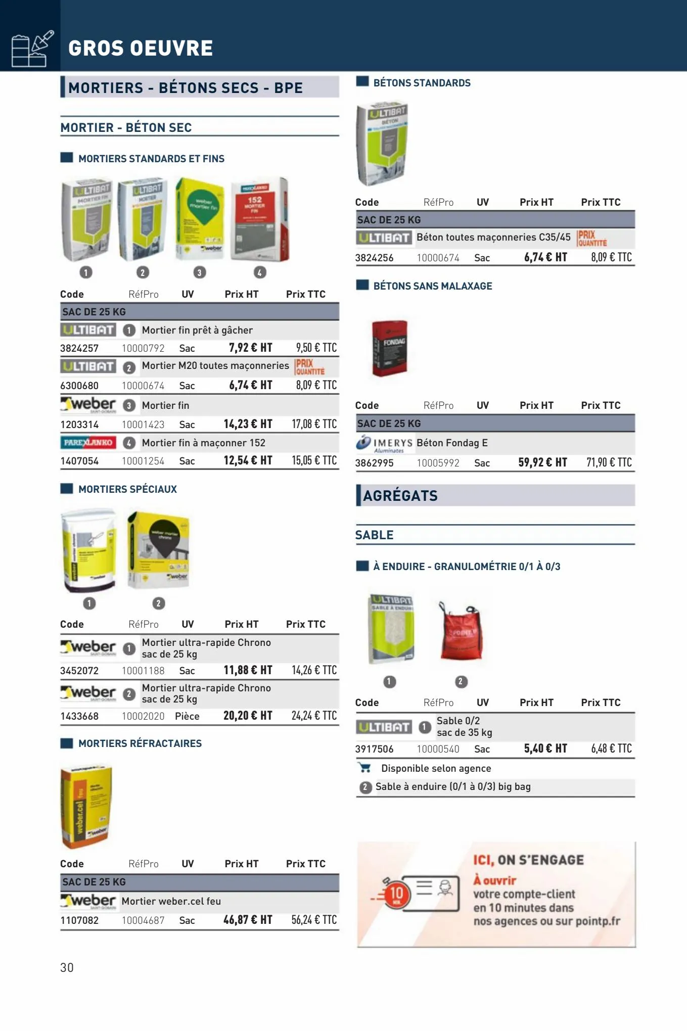 Catalogue Catalogues Matériaux et Outillage 2023-Île-de-France , page 00030