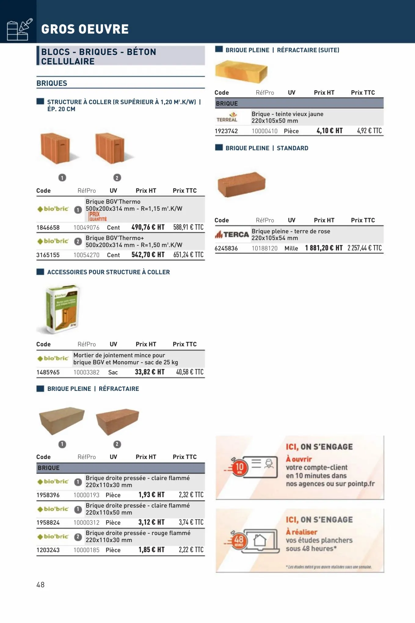 Catalogue Catalogues Matériaux et Outillage 2023-Île-de-France , page 00048