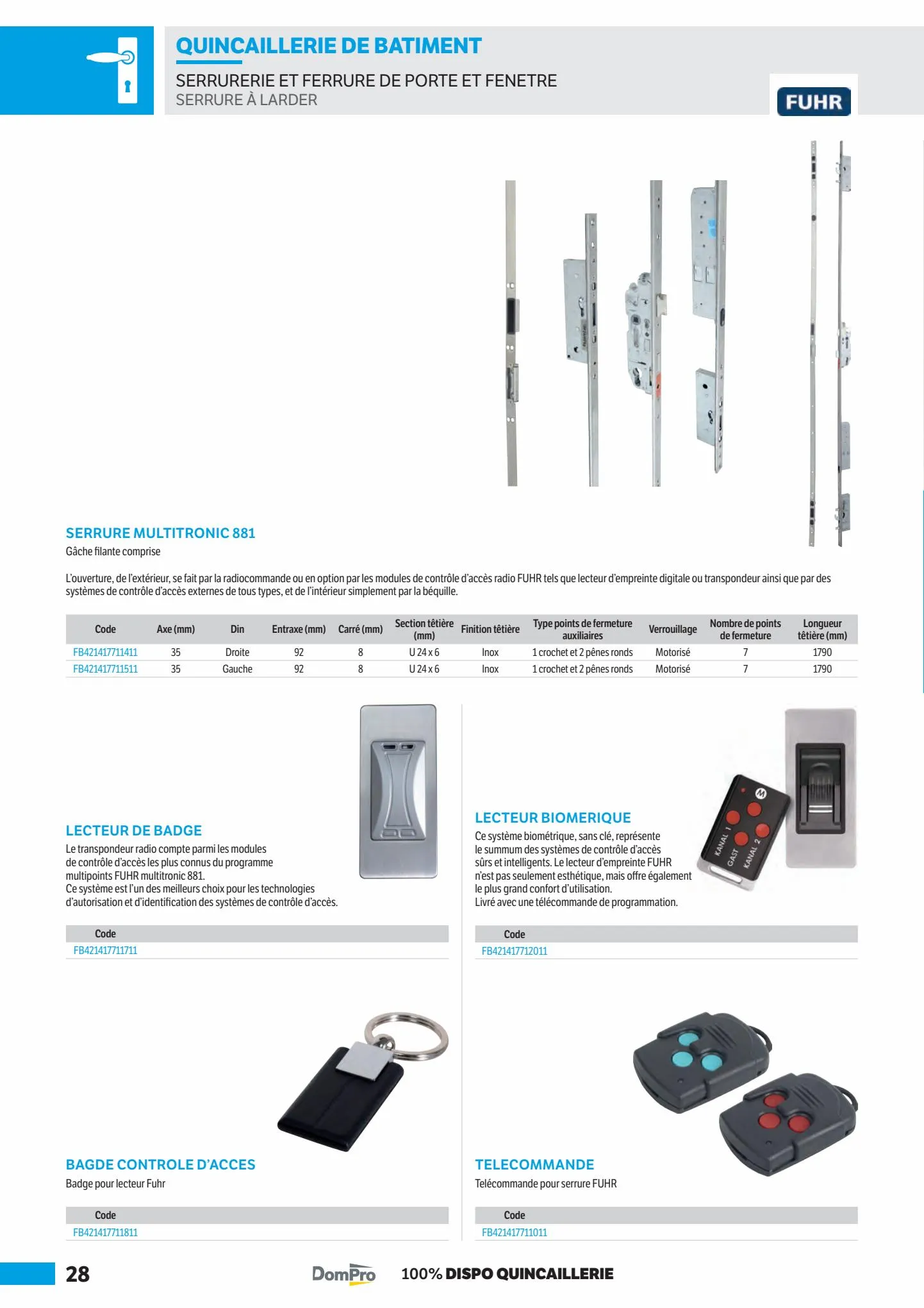 Catalogue 100% dispo quincaillerie, page 00028