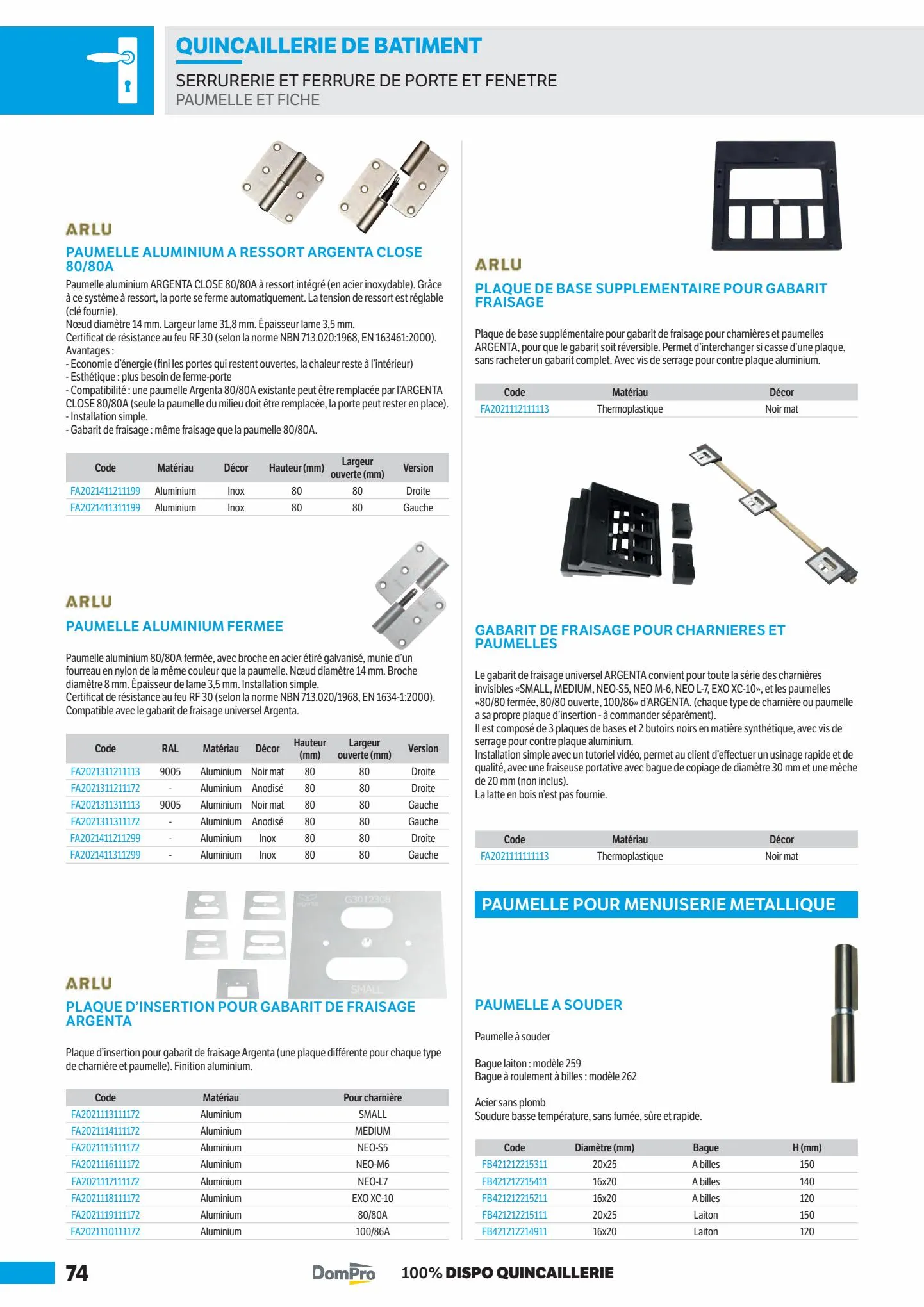 Catalogue 100% dispo quincaillerie, page 00074