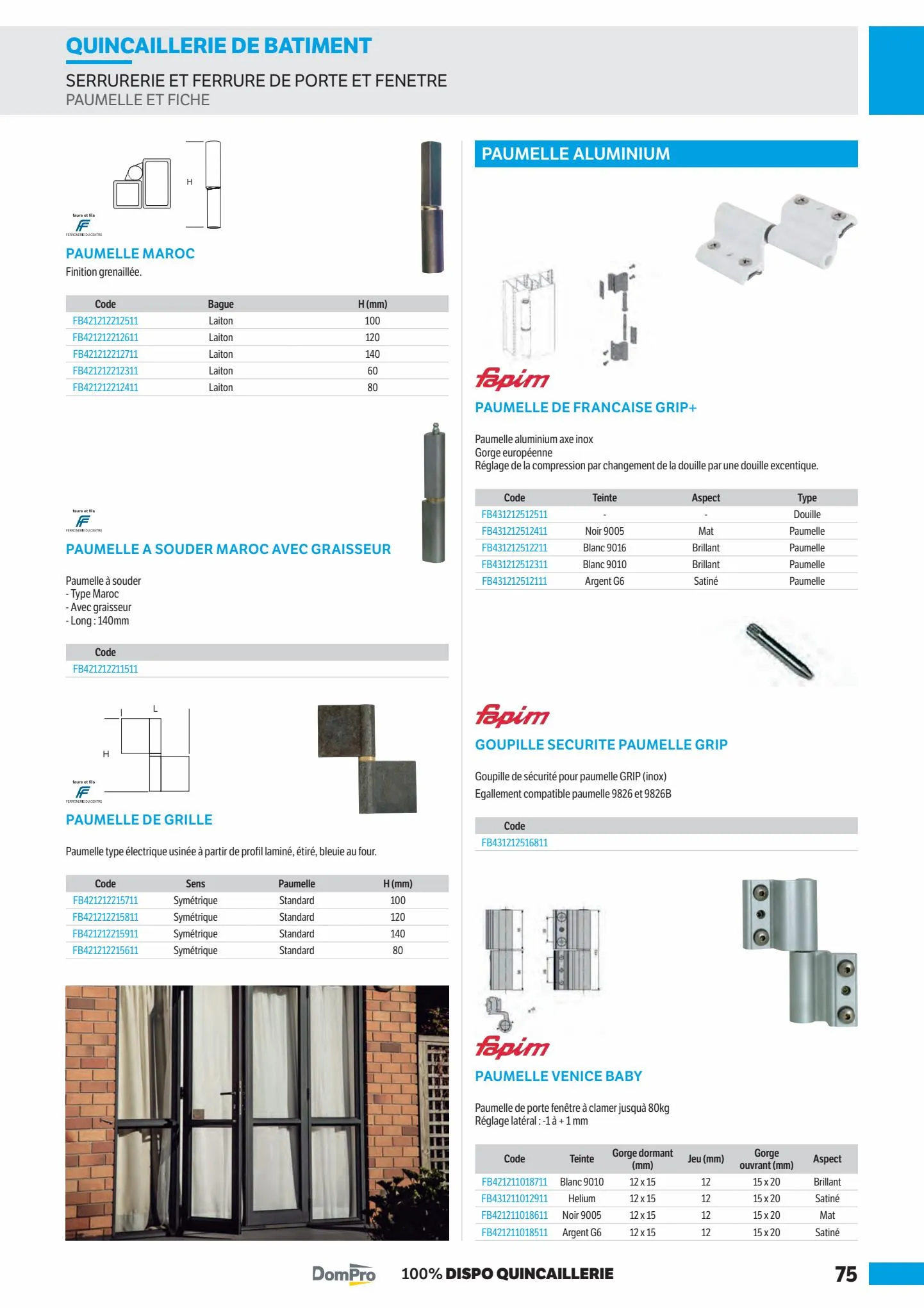 Catalogue 100% dispo quincaillerie, page 00075