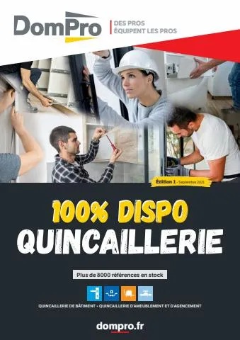 100% dispo quincaillerie