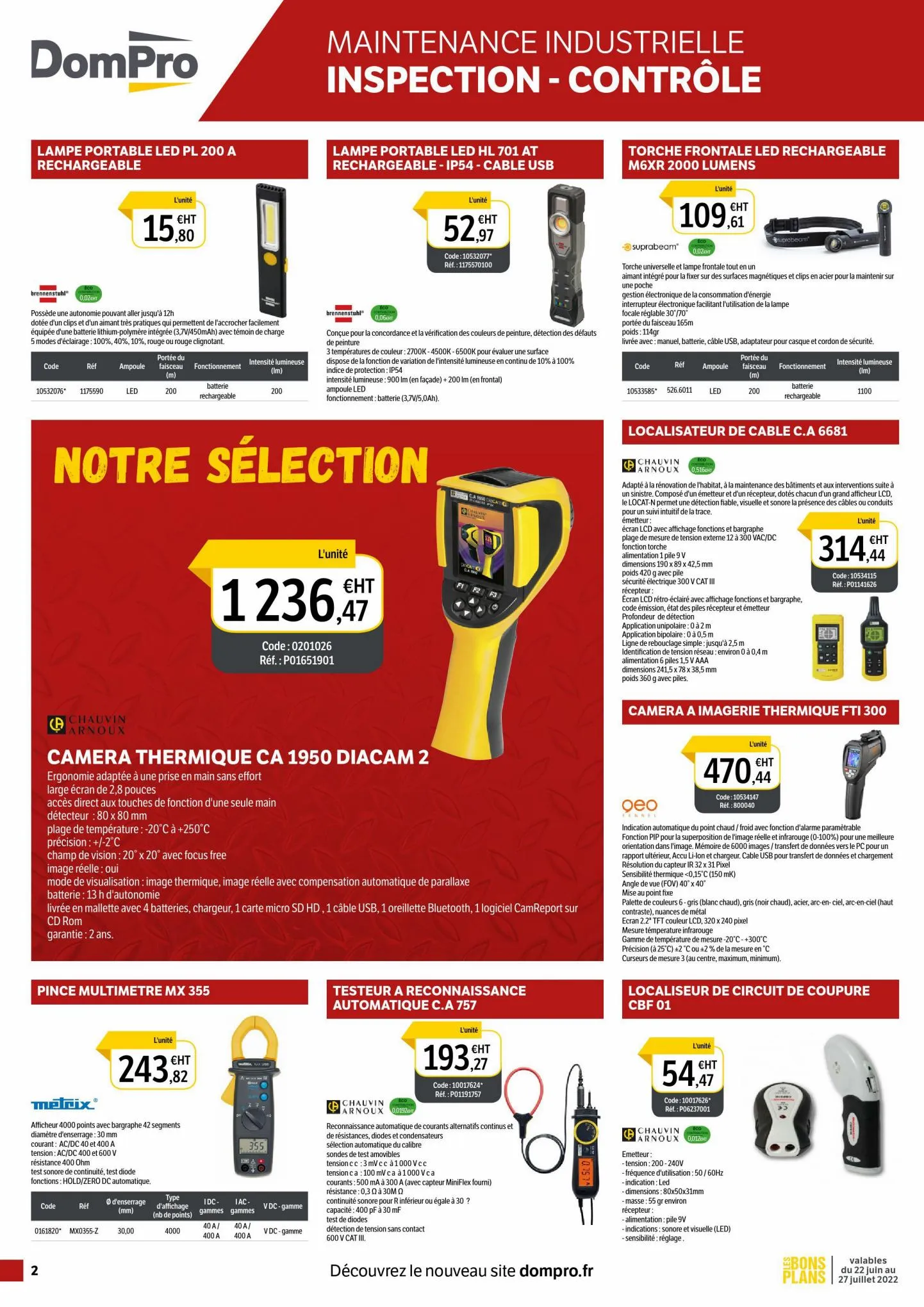 Catalogue BONS PLANS MAINTENANCE INDUSTRIELLE, page 00002