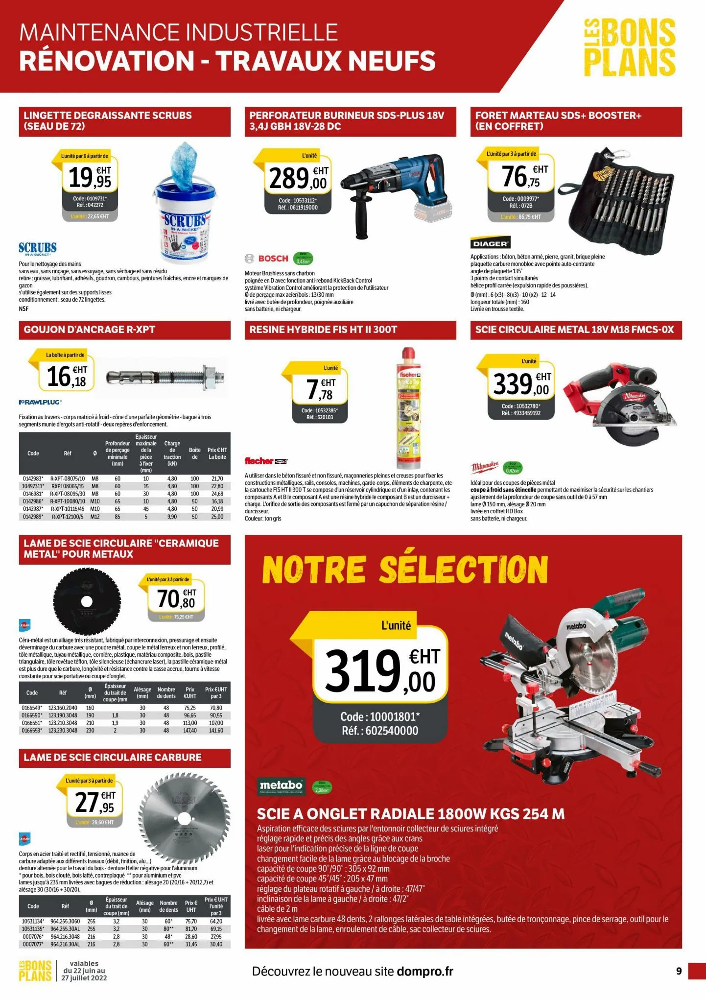 Catalogue BONS PLANS MAINTENANCE INDUSTRIELLE, page 00009