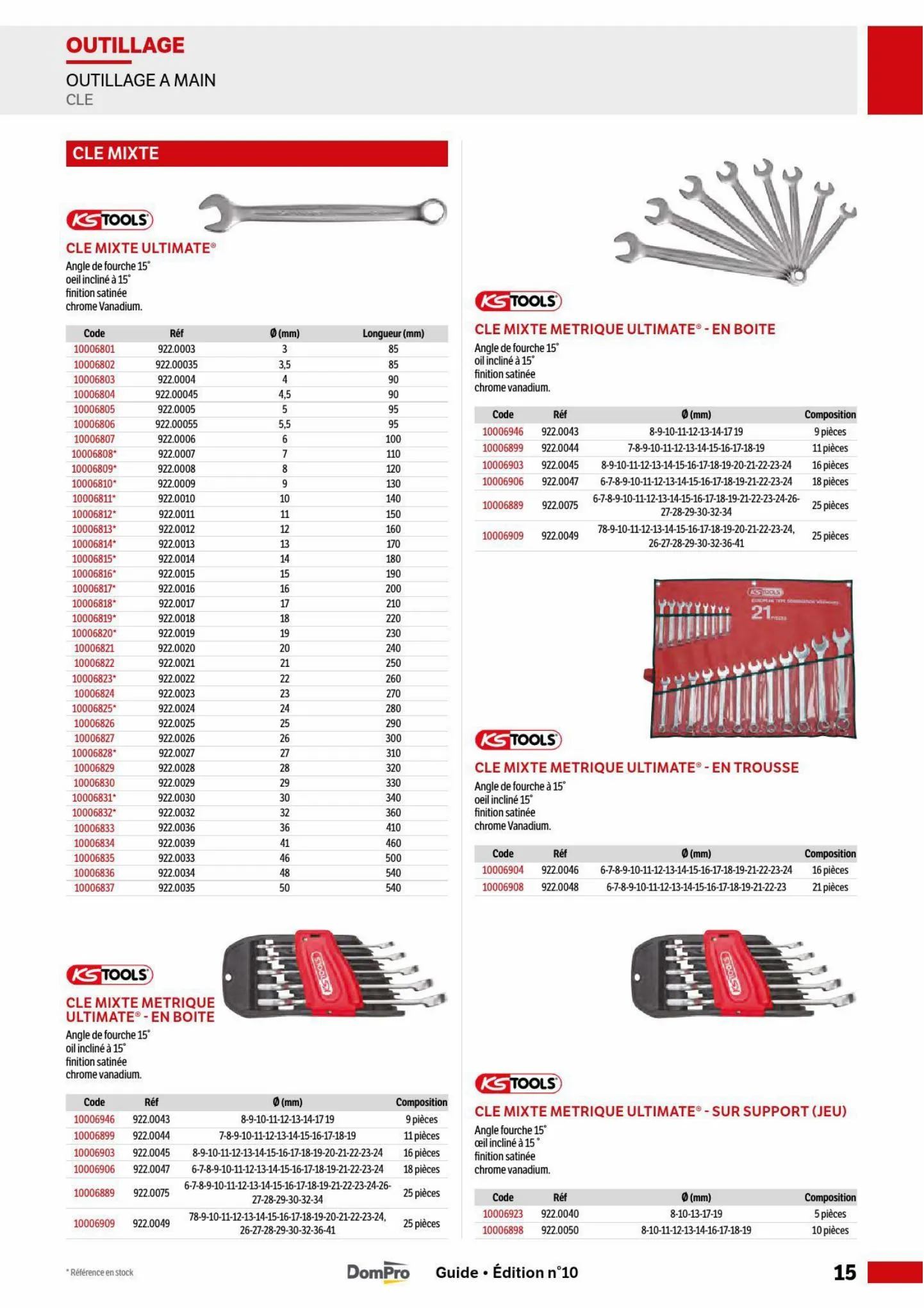 Catalogue NOUVEAU : CATALOGUE LE GUIDE !, page 00015