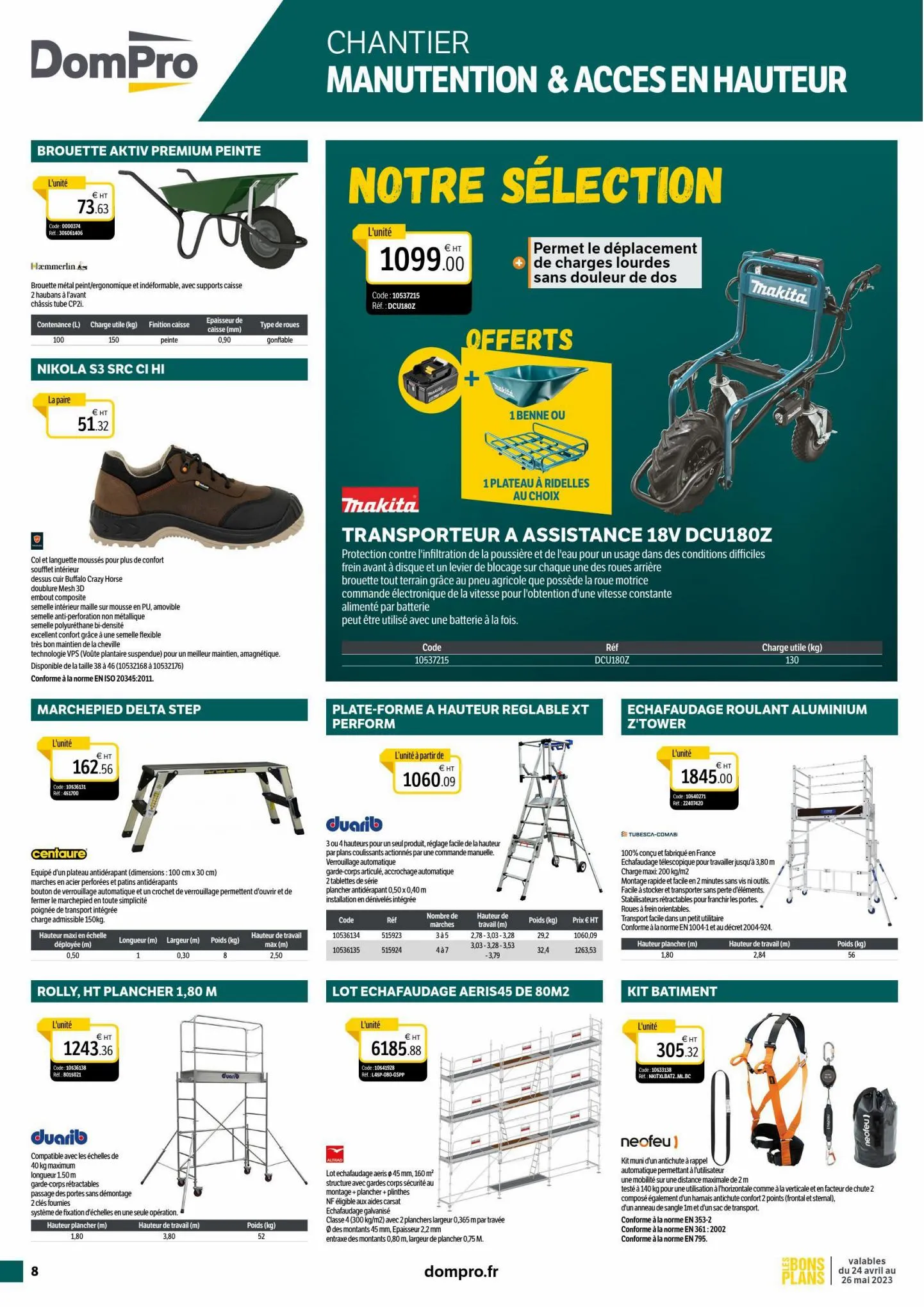 Catalogue BONS PLANS CHANTIER, page 00008