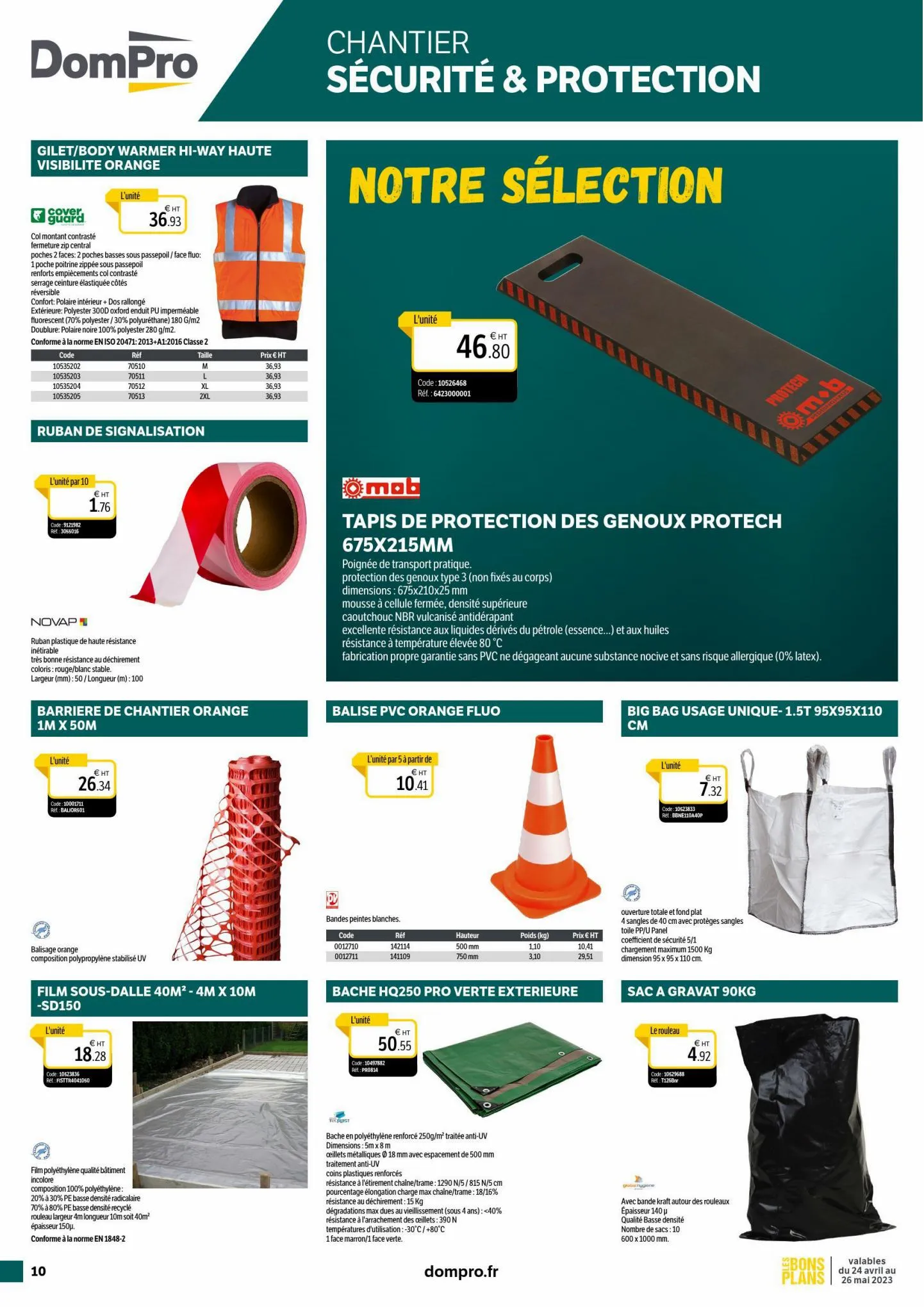 Catalogue BONS PLANS CHANTIER, page 00010