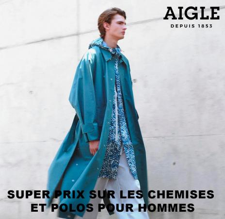 Catalogue Aigle | Super prix sur les chemises et polos pour hommes | 07/05/2022 - 23/05/2022