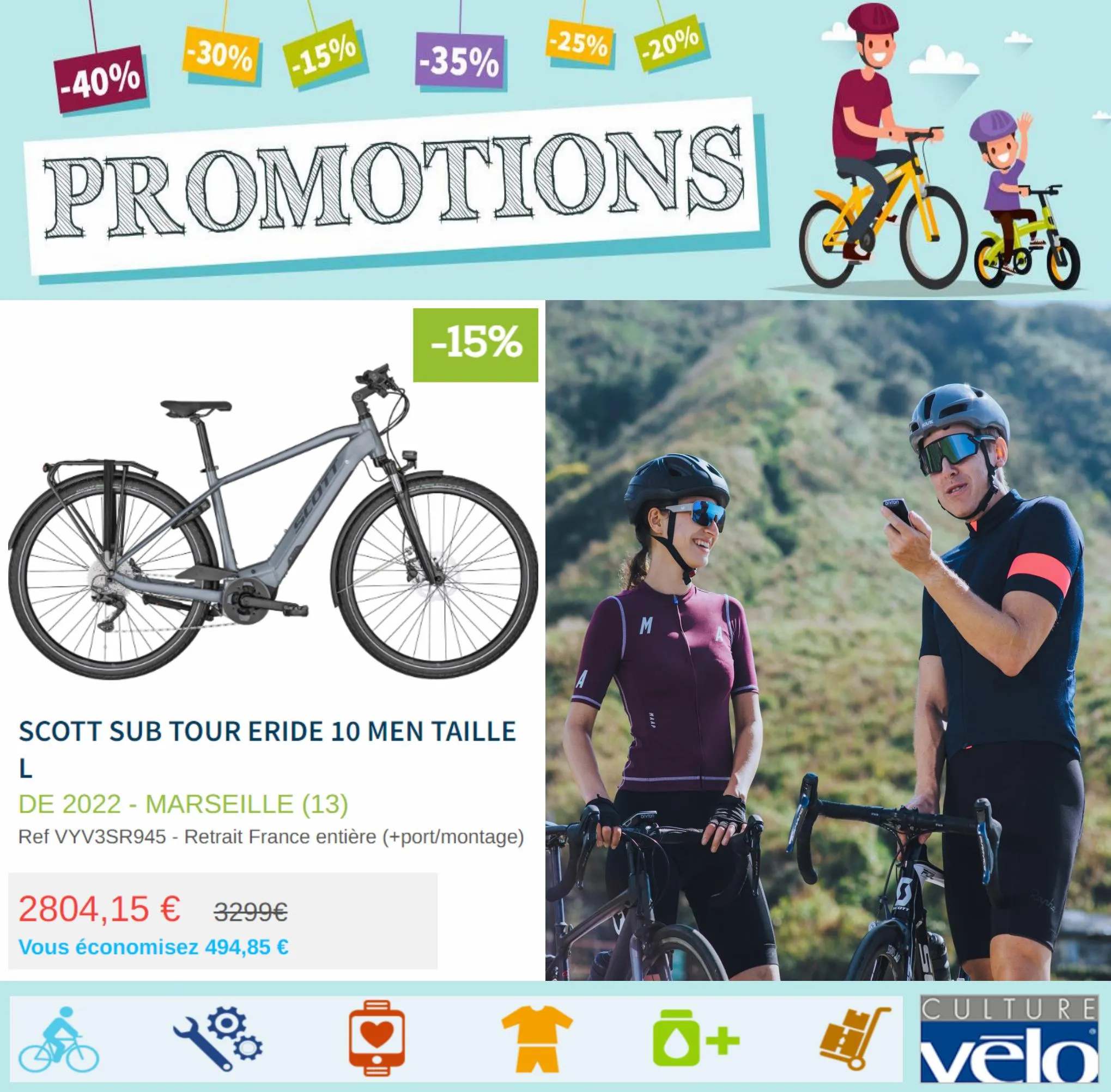 Catalogue Culture Vélo Promotions, page 00001