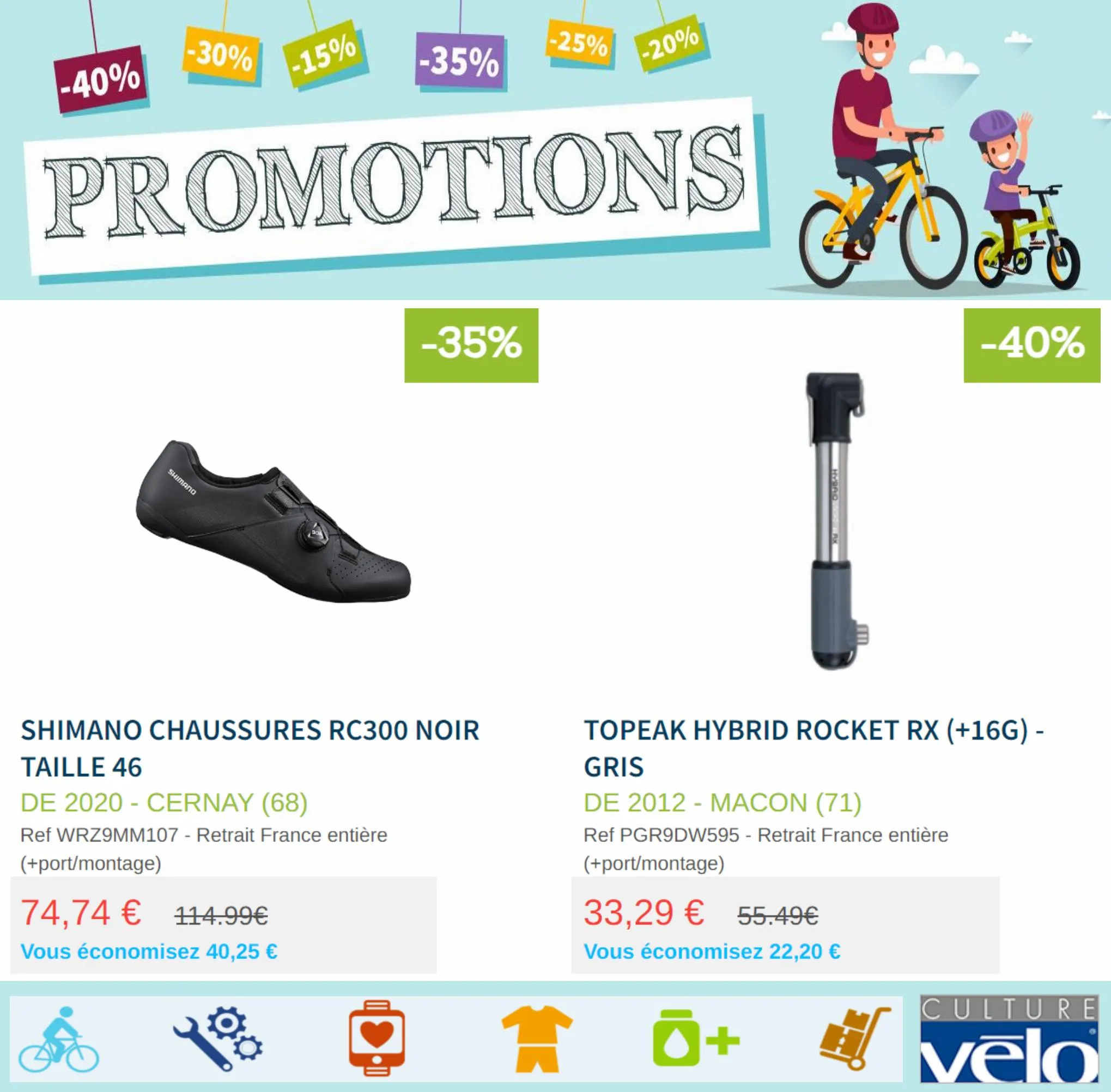 Catalogue Culture Vélo Promotions, page 00003