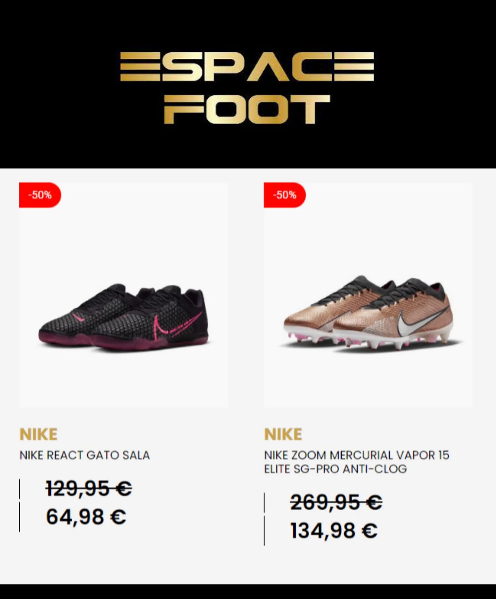 Catalogue Promo Espace Foot!, page 00003