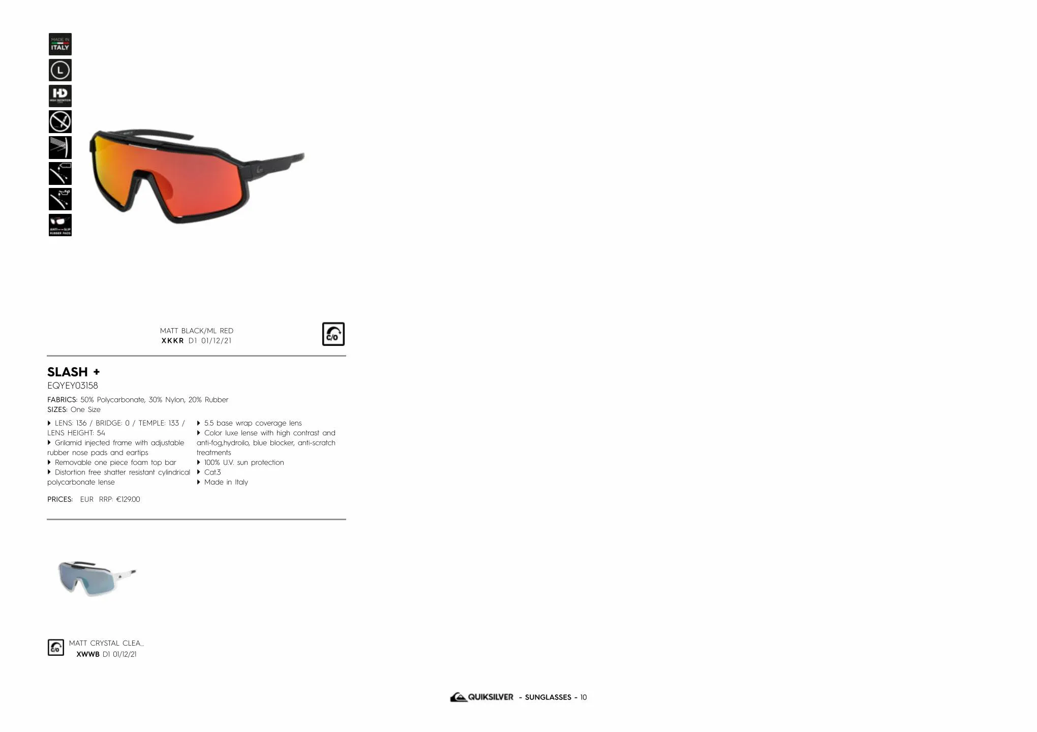 Catalogue EMEA Quiksilver Sunglasses, page 00010