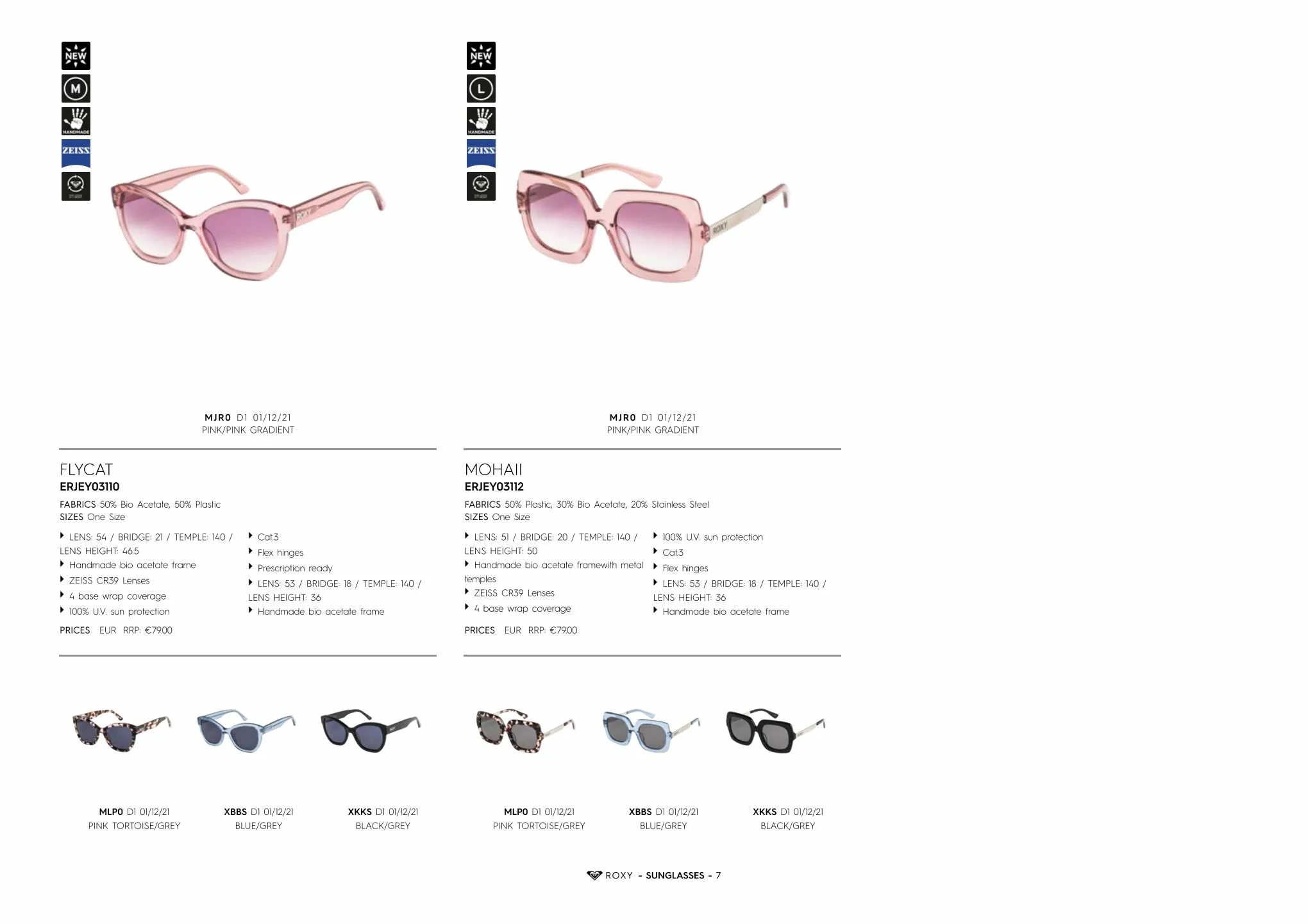 Catalogue EMEA Roxy Sunglasses, page 00007