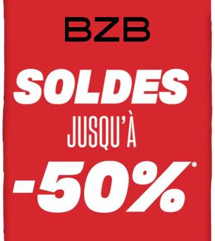 Soldes jusqu'à 50%