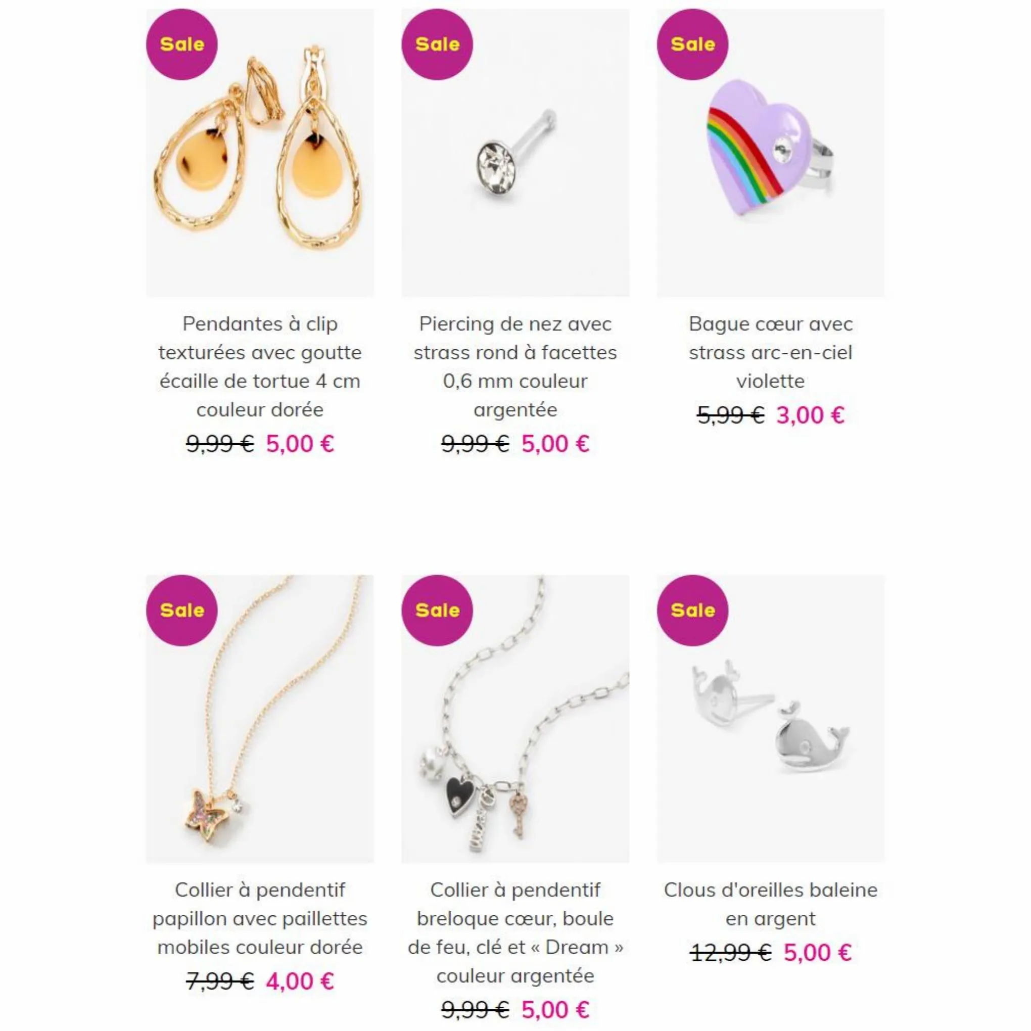 Catalogue Super promo sur les bijoux, page 00006