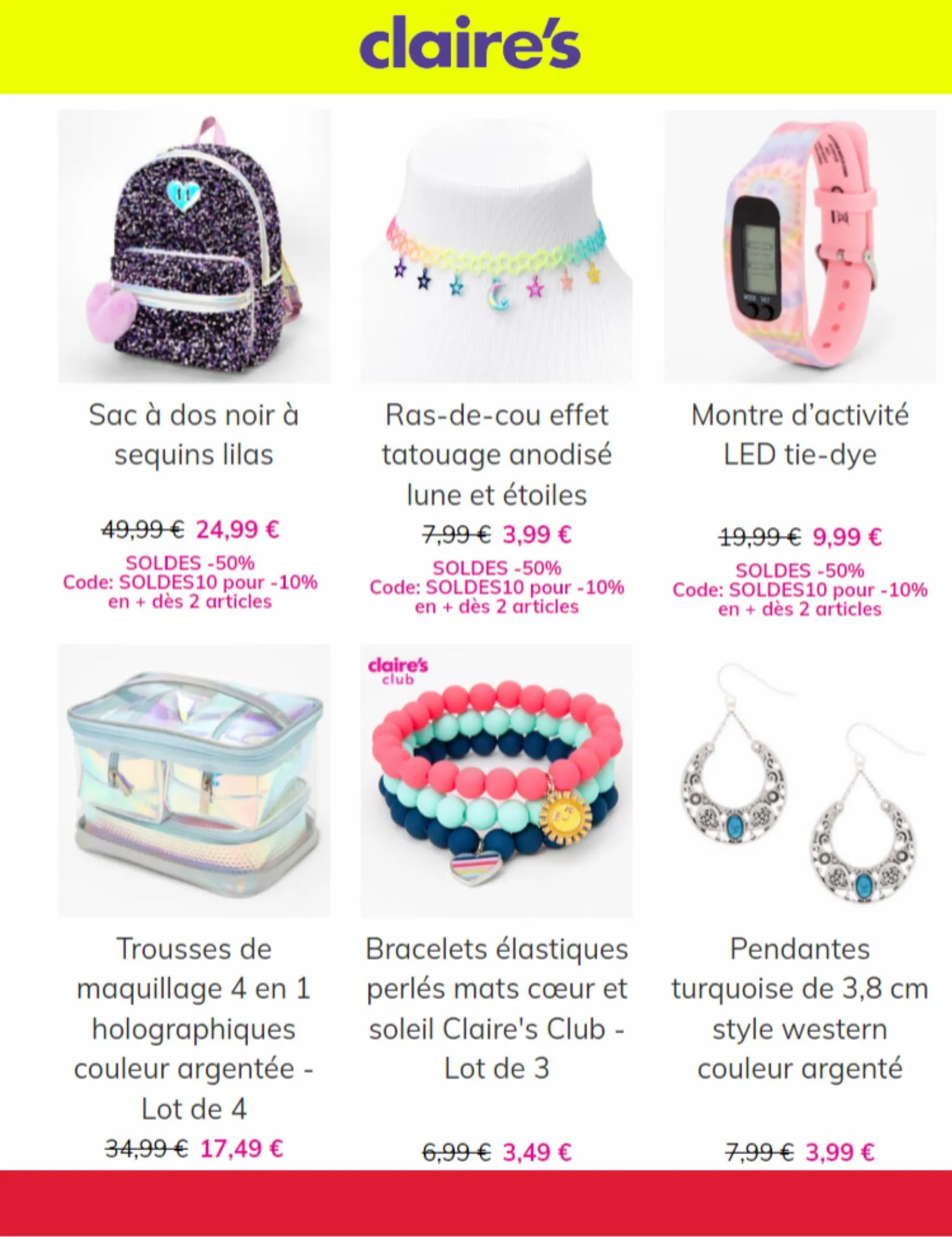 Catalogue Soldes tout a -50%, page 00002