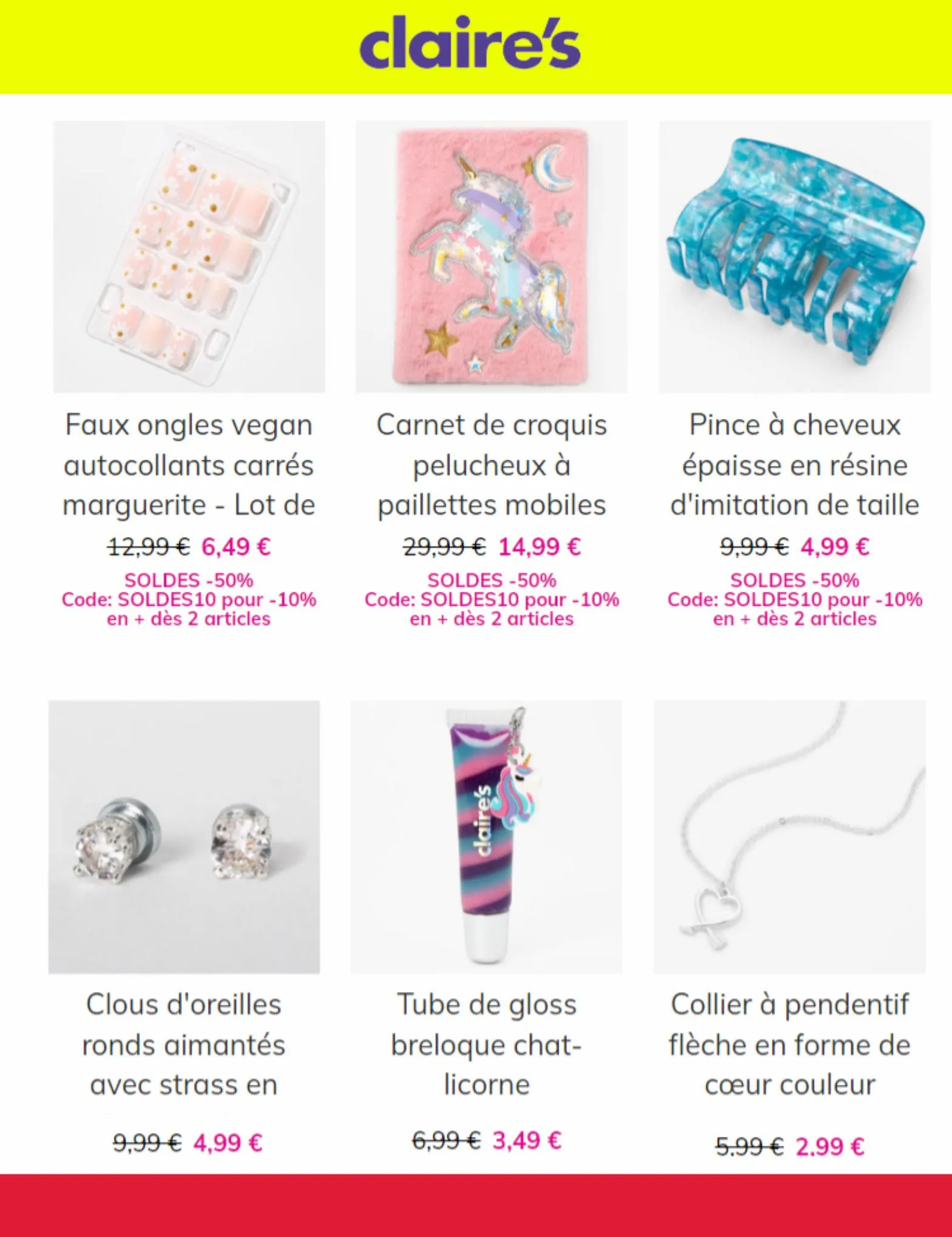 Catalogue Soldes tout a -50%, page 00004