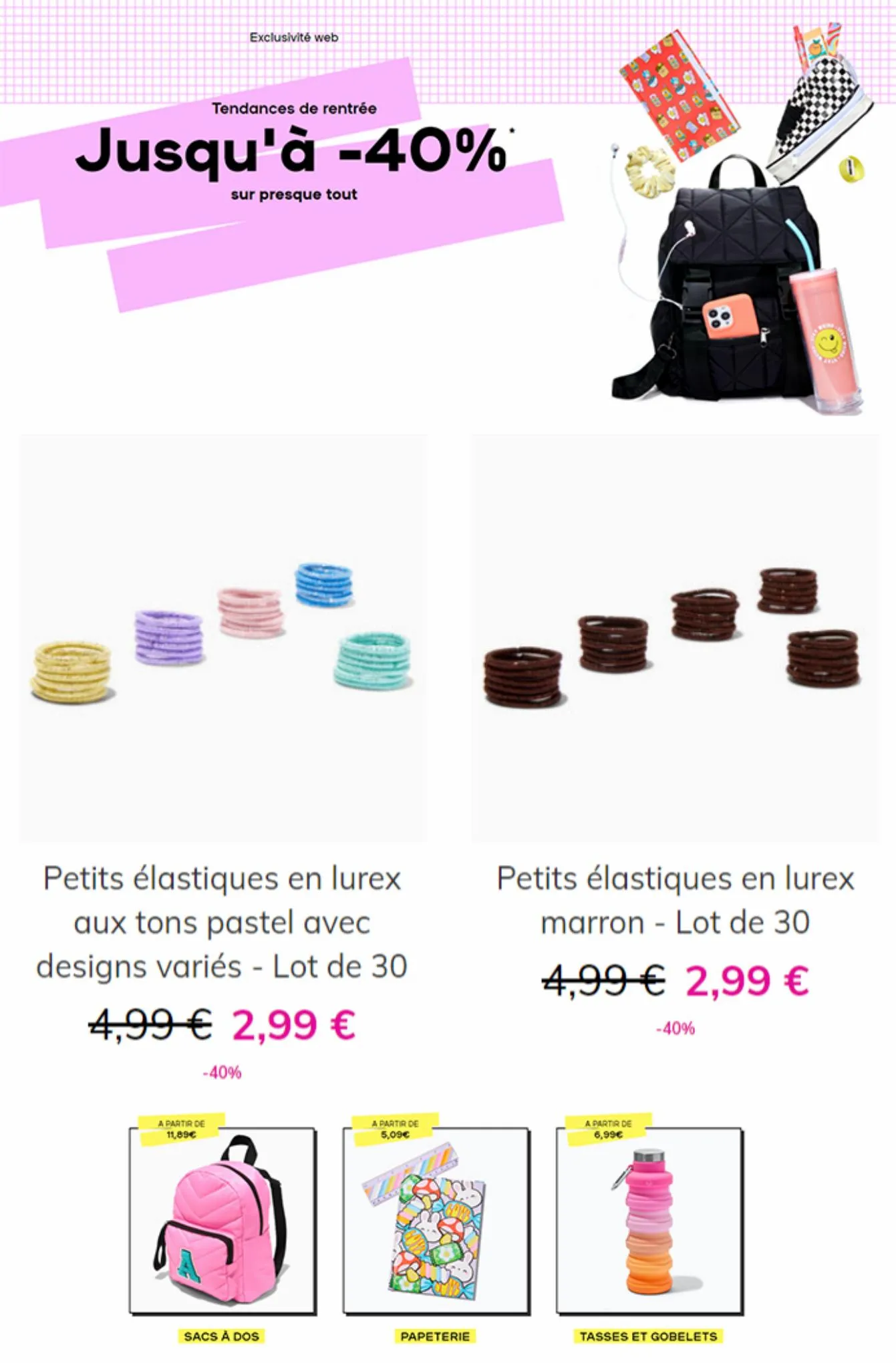 Catalogue Jusqu'à -40%* sur presque tout!, page 00003