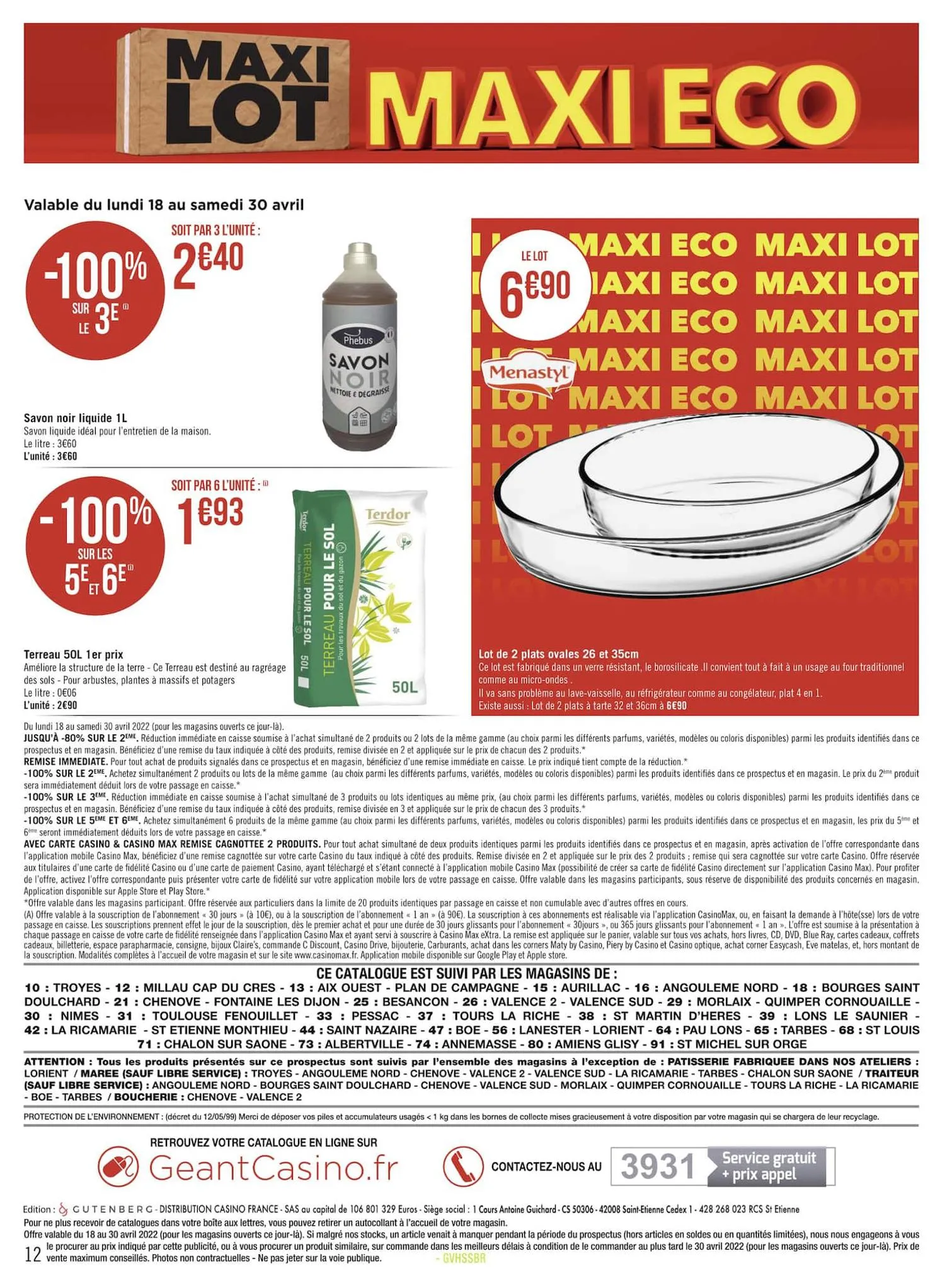 Catalogue MAXI LOT, MAXI ECO, page 00012