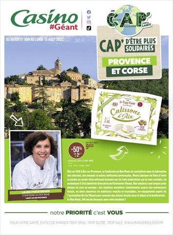 Catalogue Géant Casino à Nice | Provence | 20/06/2022 - 15/08/2022