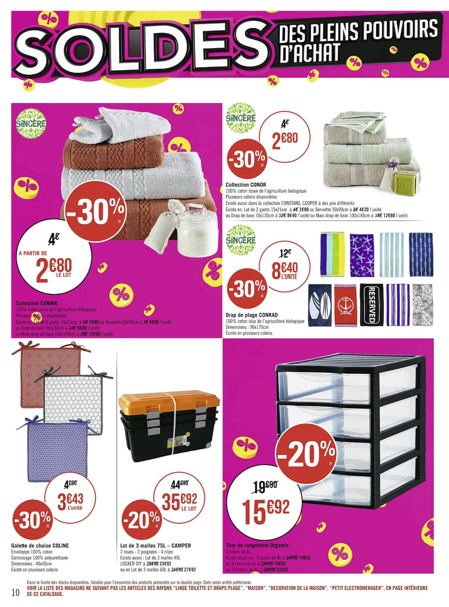 Catalogue SOLDES, page 00010