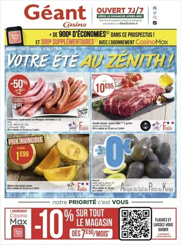 Votre été au zénith !