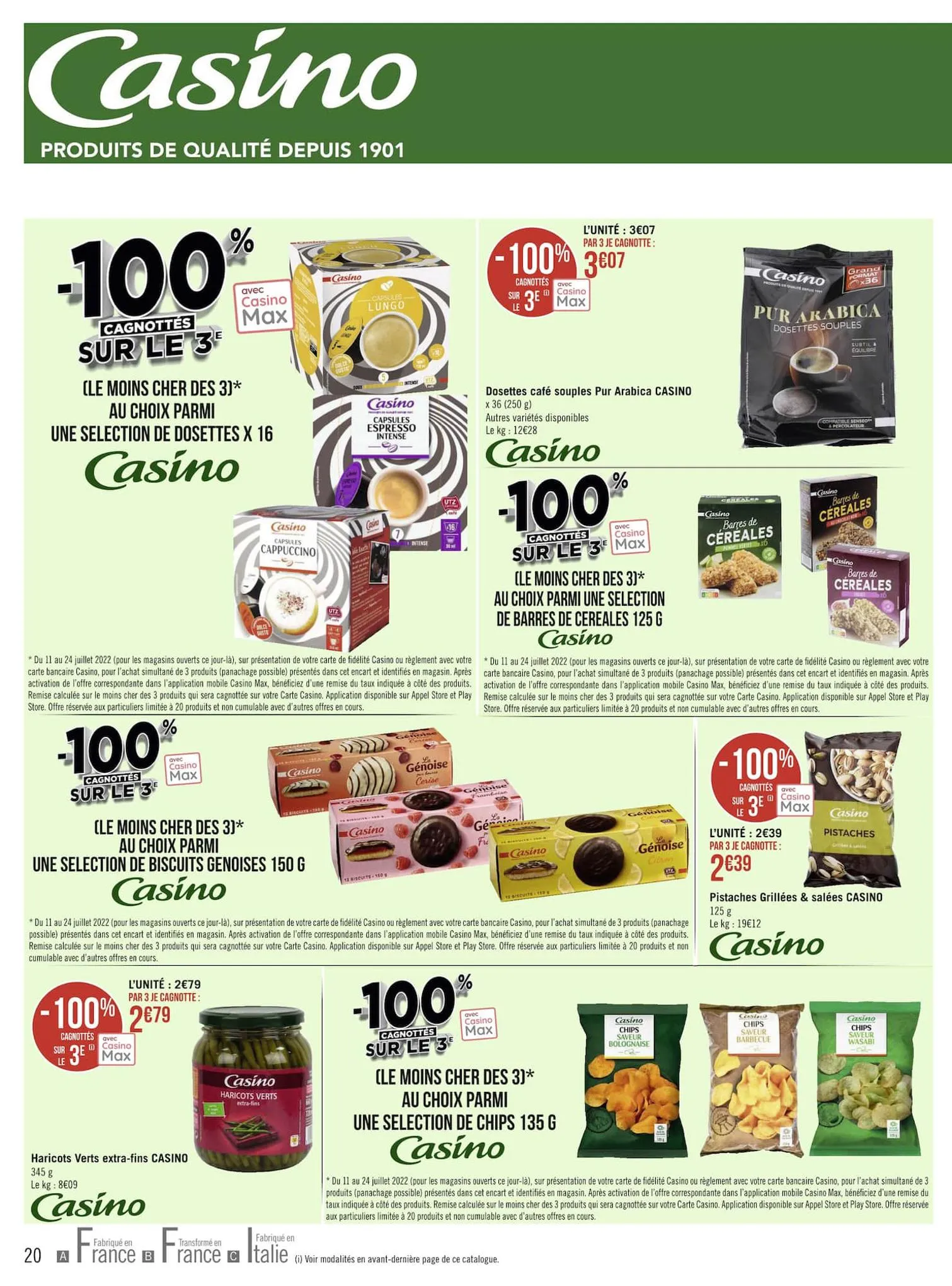 Catalogue Catalogue Géant Casino, page 00020