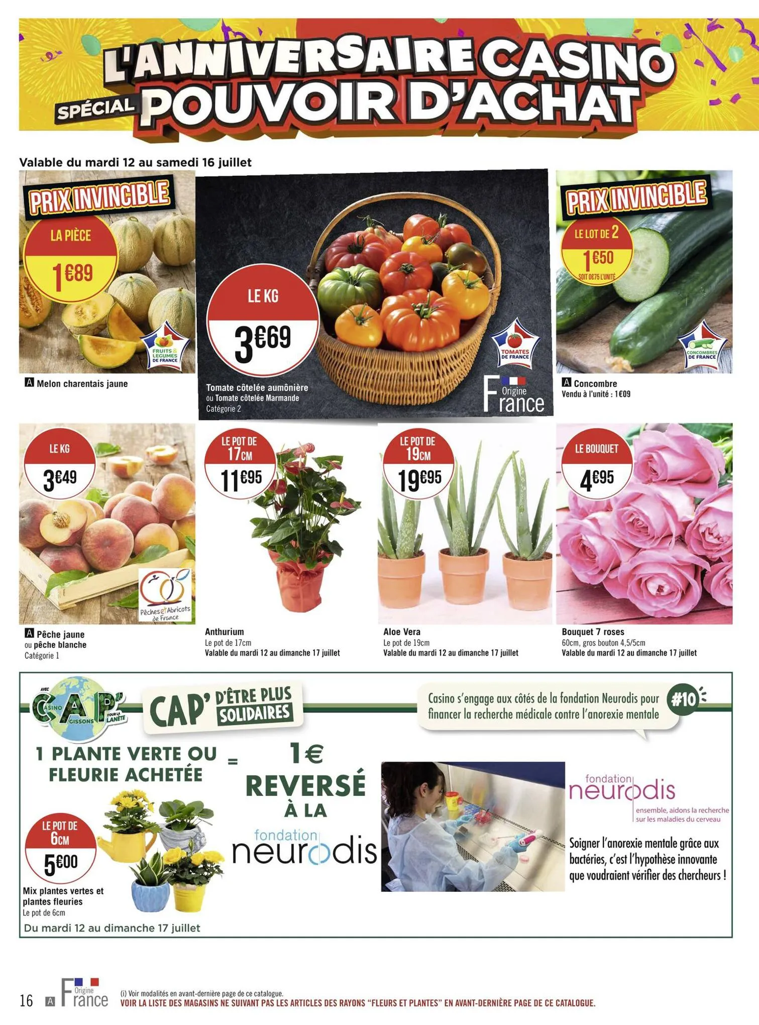 Catalogue Catalogue Géant Casino, page 00016