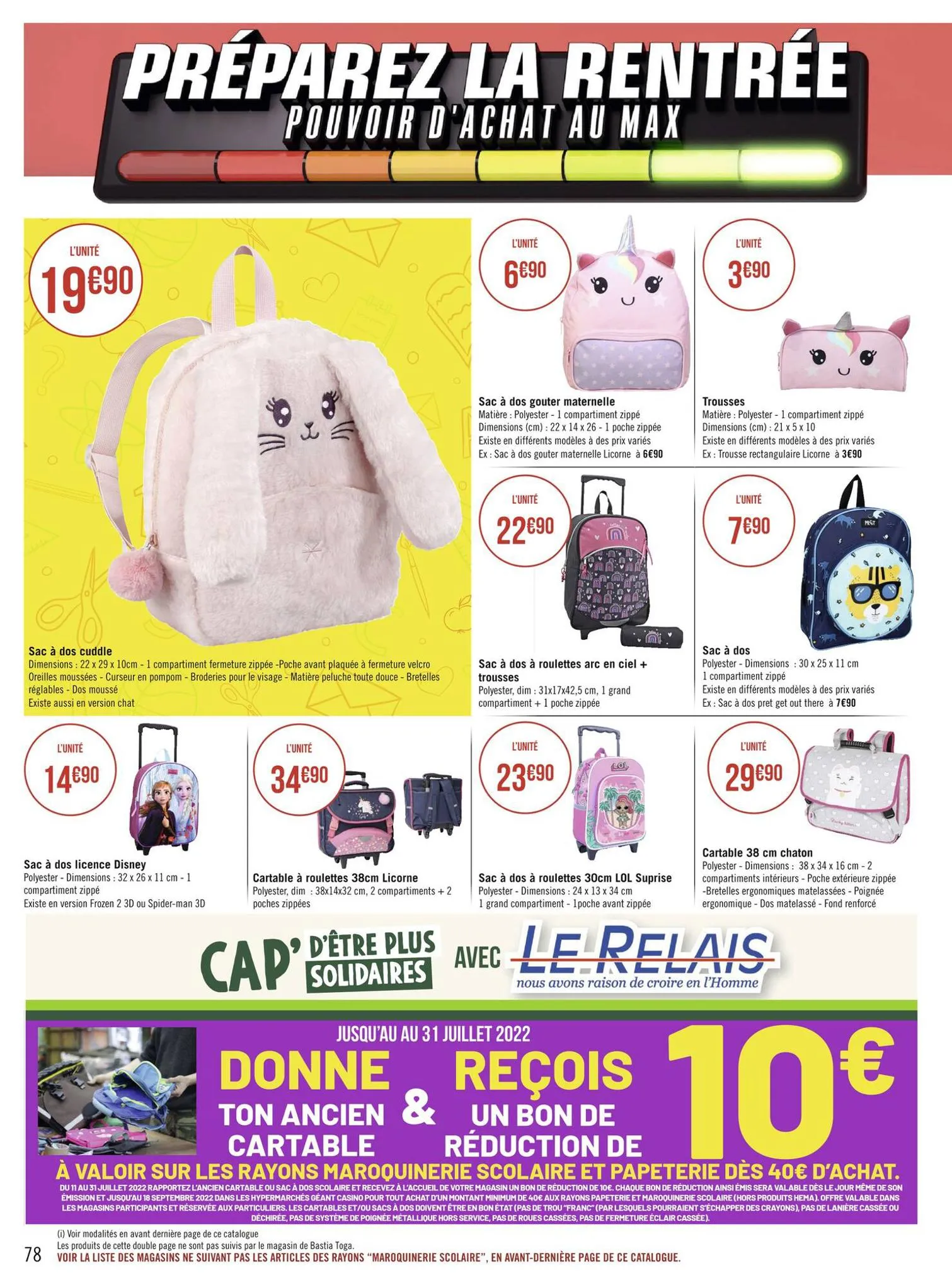 Catalogue Catalogue Géant Casino, page 00078